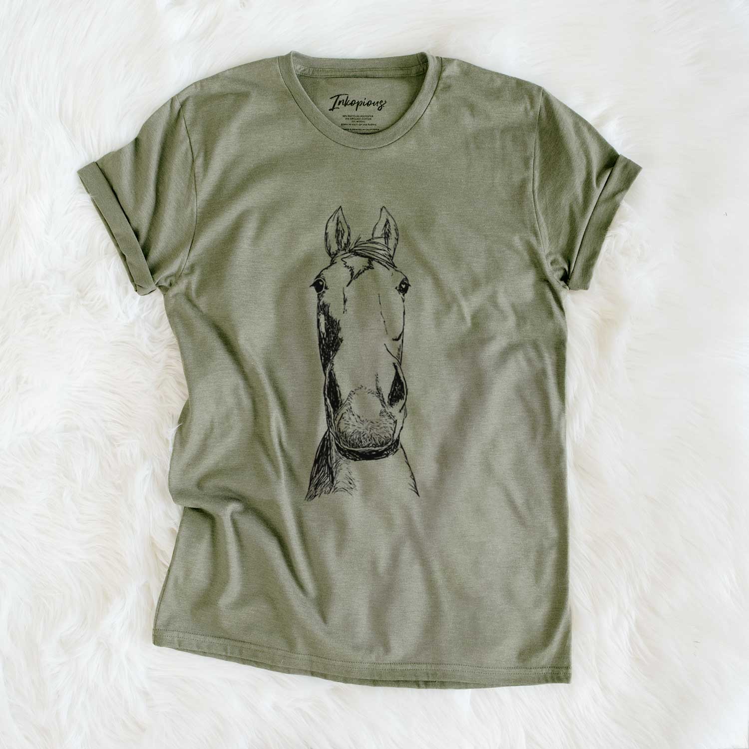 Doodled Jeremiah the OTTB - Unisex Crewneck