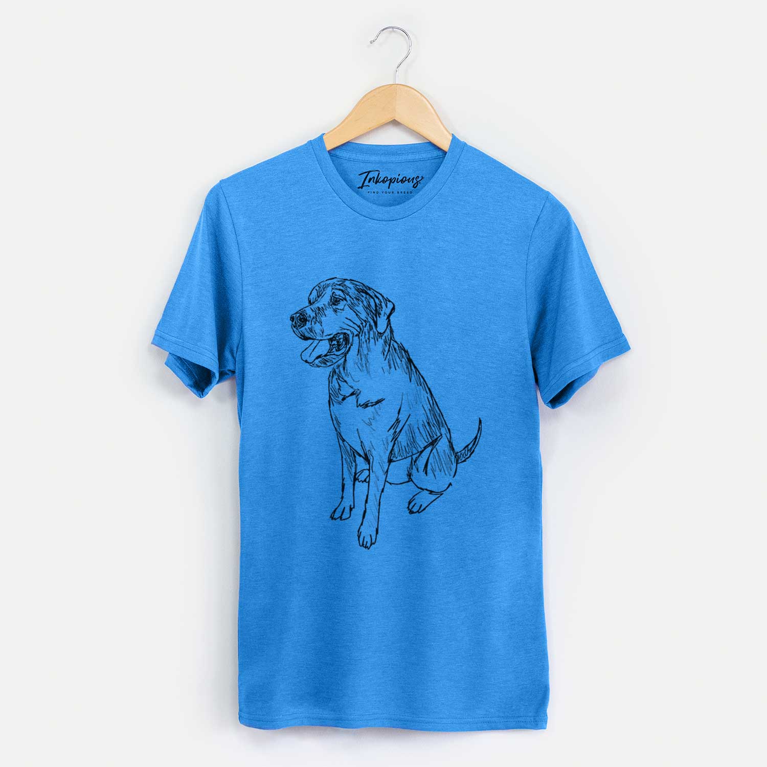 Doodled Jessie the Mixed Breed - Unisex Crewneck