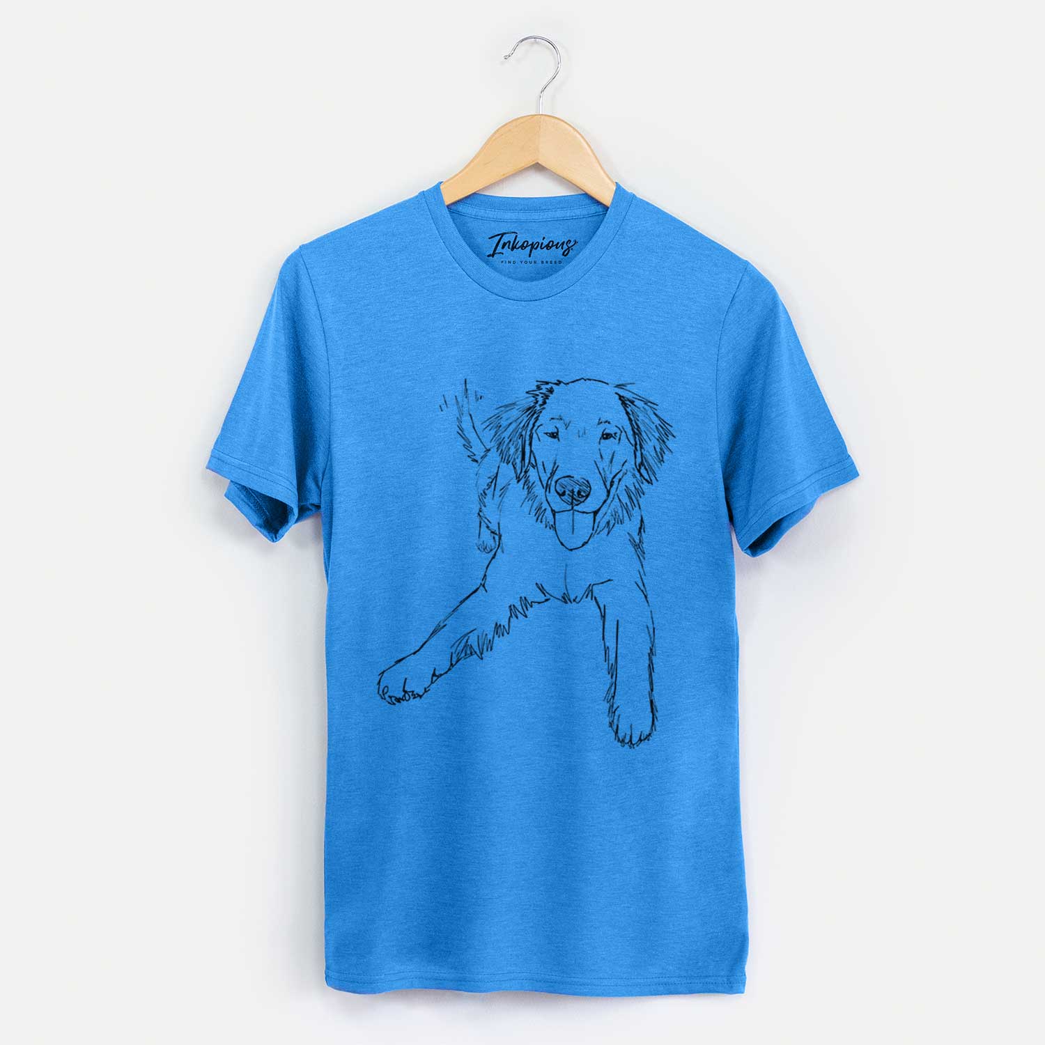 Doodled Loganator the Golden Retriever - Unisex Crewneck
