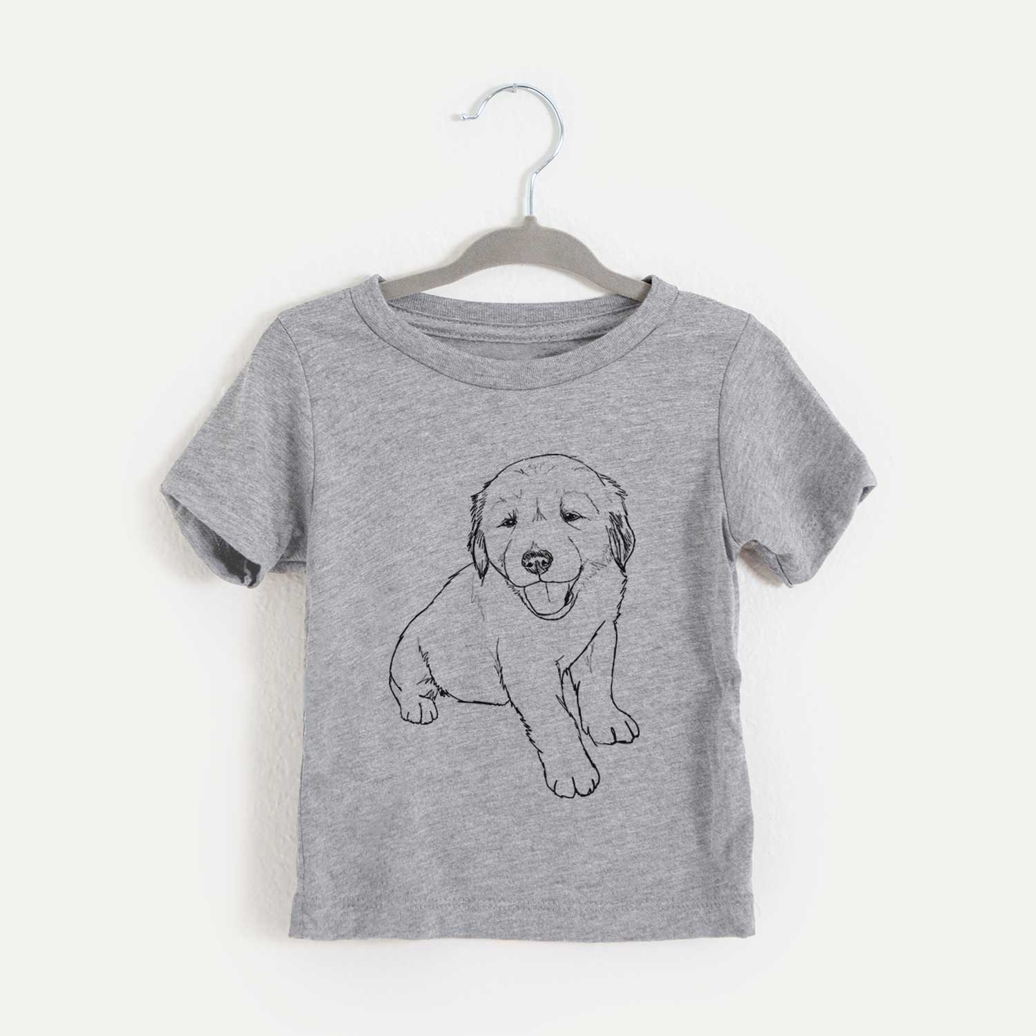 Doodled Loganator the Golden Retriever Puppy - Kids/Youth/Toddler Shirt