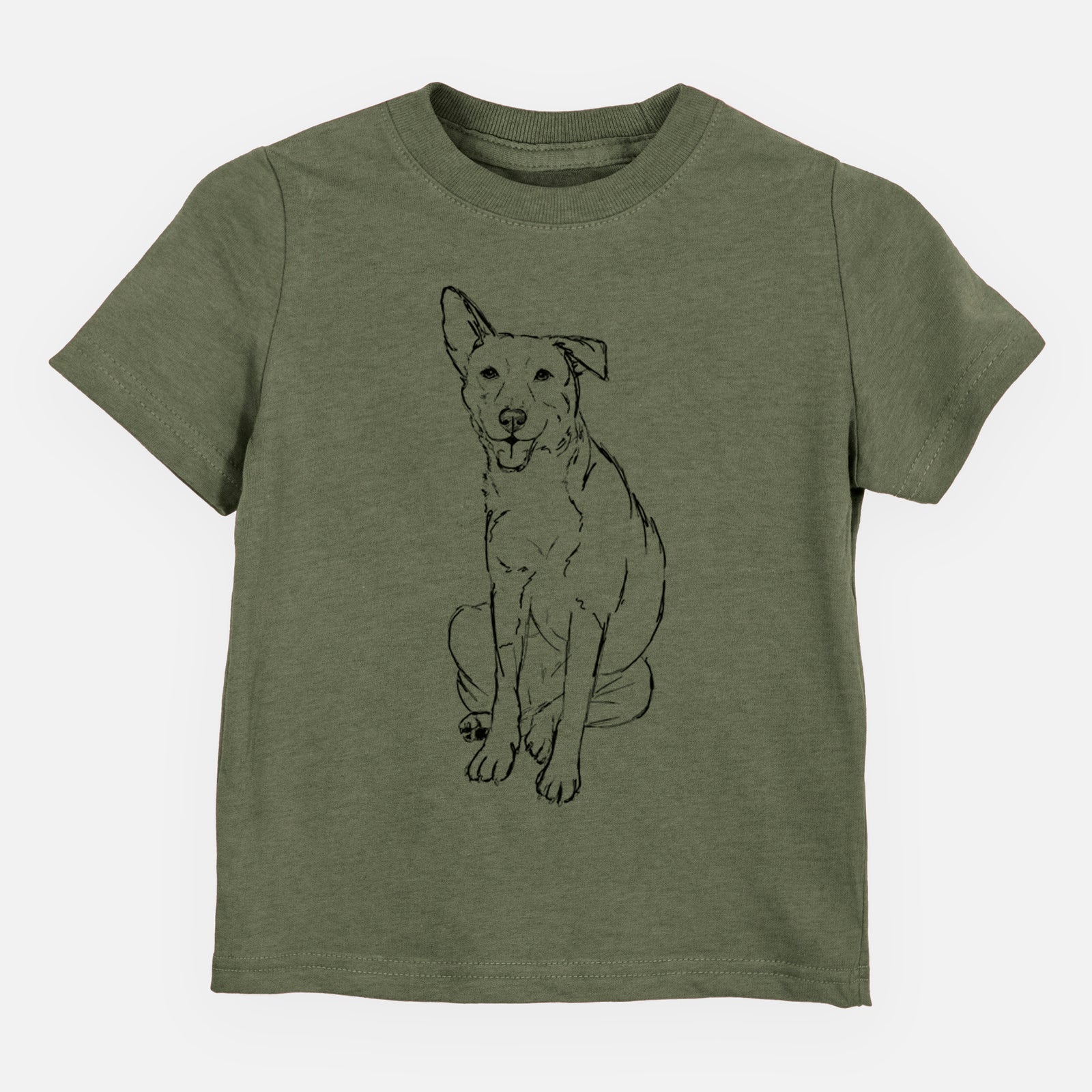 Doodled Mendel the Mixed Breed - Kids/Youth/Toddler Shirt
