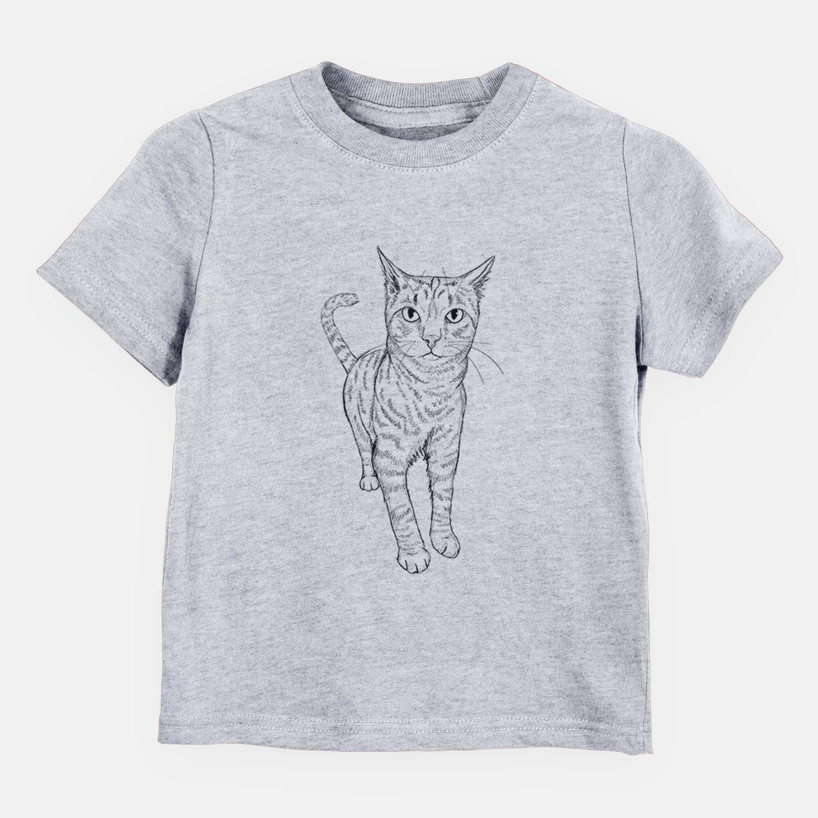 Doodled Otto the Tabby Cat - Kids/Youth/Toddler Shirt
