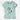 Doodled Pearl the Basset Hound - Women's V-neck Shirt
