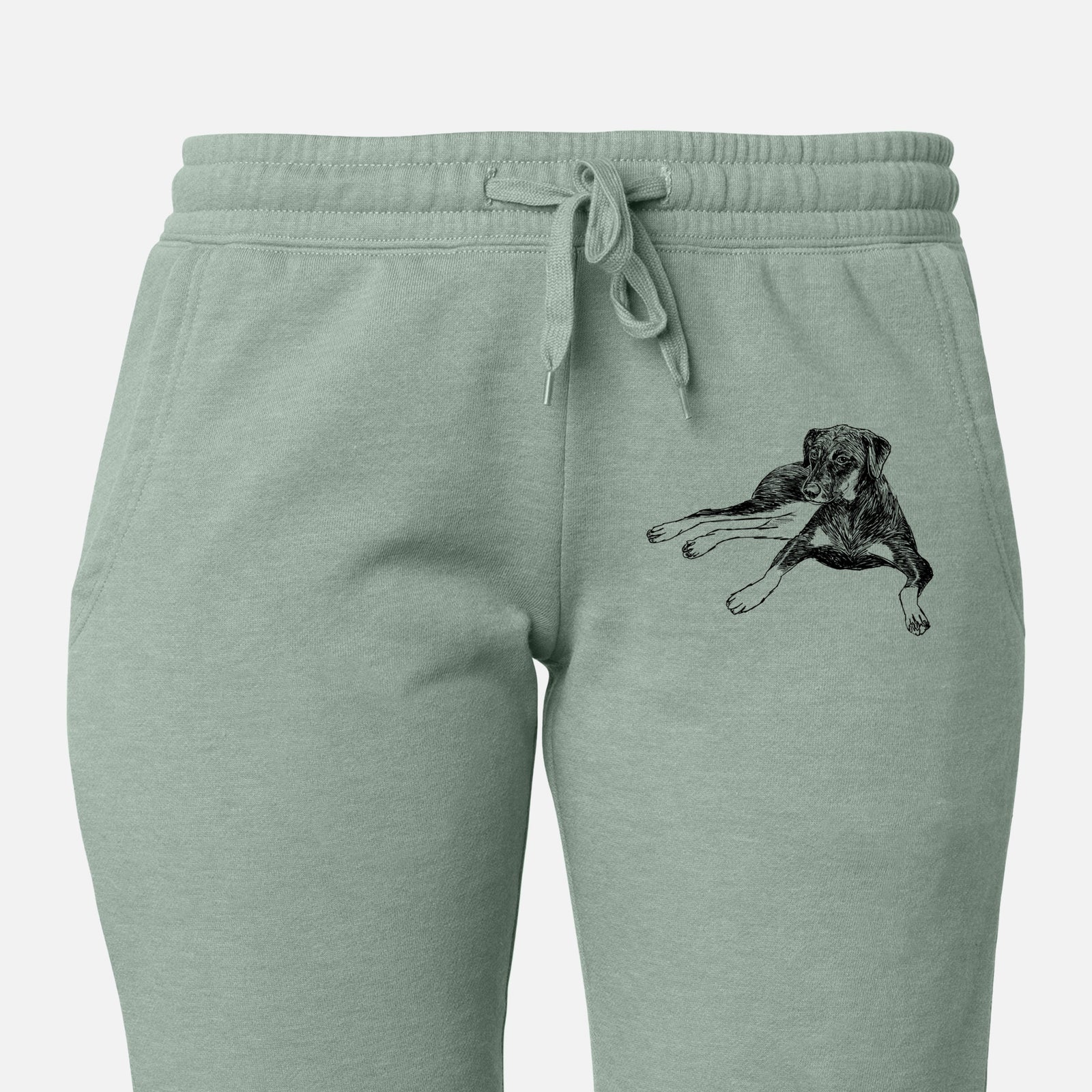 Doodled Penny Lee the Mixed Breed - Women's Cali Wave Joggers