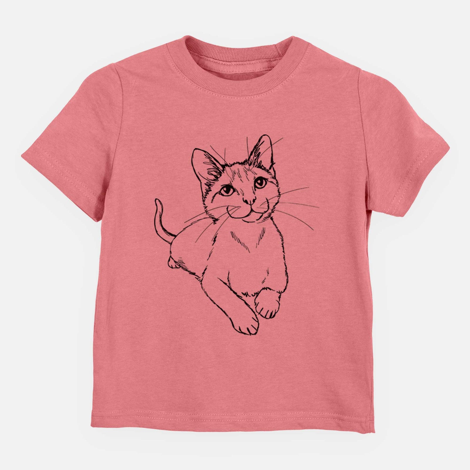 Doodled Quark the Siamese Cat - Kids/Youth/Toddler Shirt