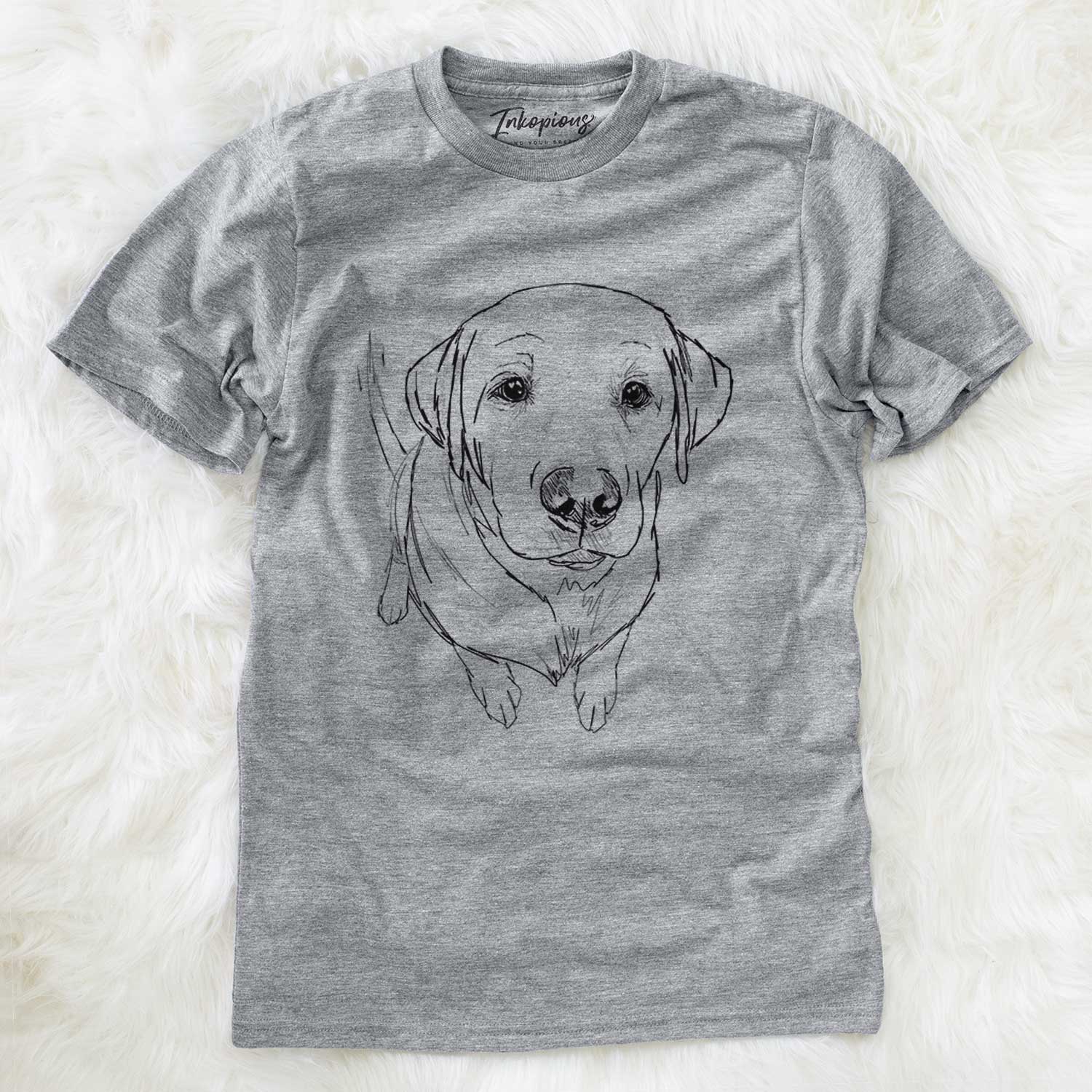 Doodled Rizzo the Labrador Retriever - Unisex Crewneck