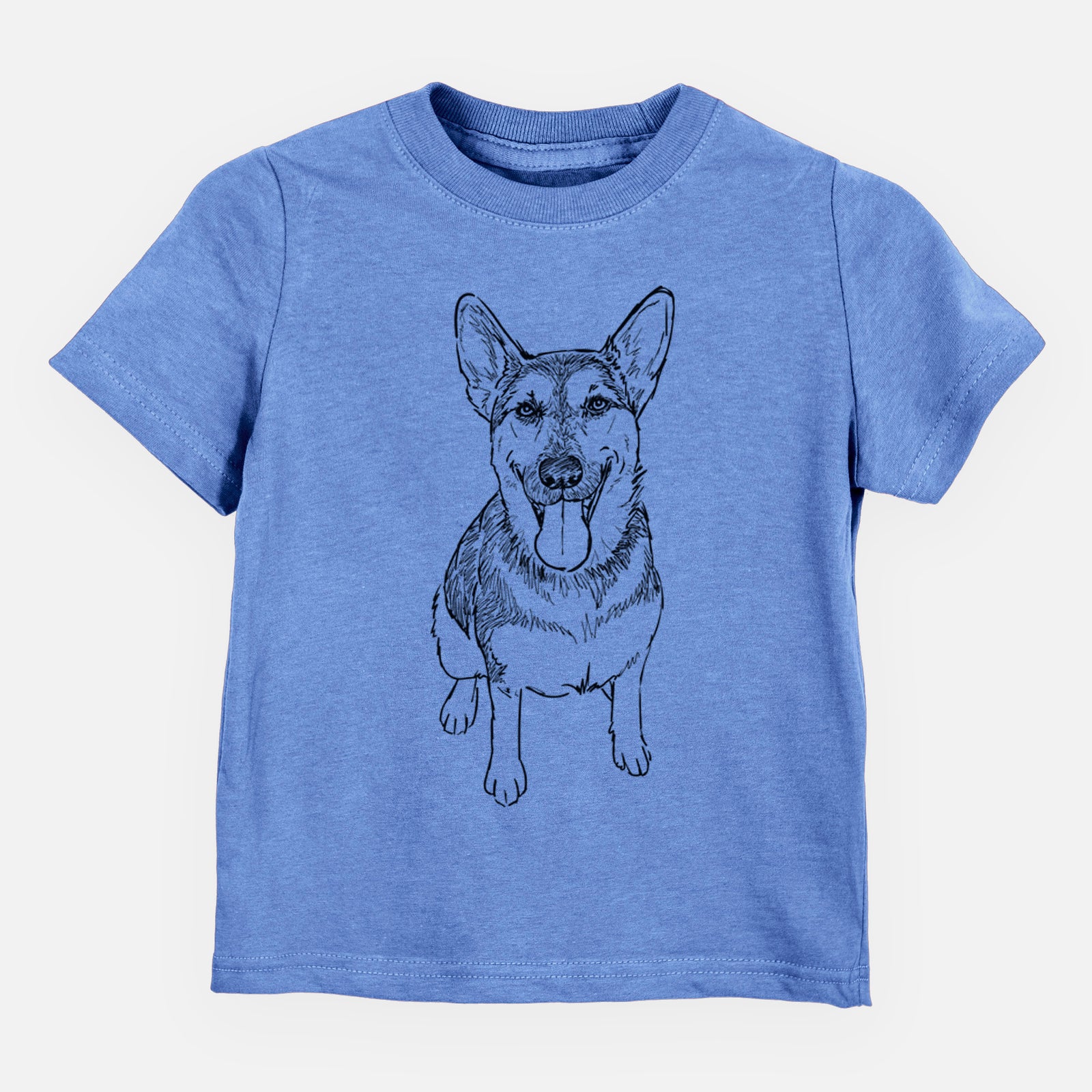 Doodled Syrinx the German Shepherd - Kids/Youth/Toddler Shirt