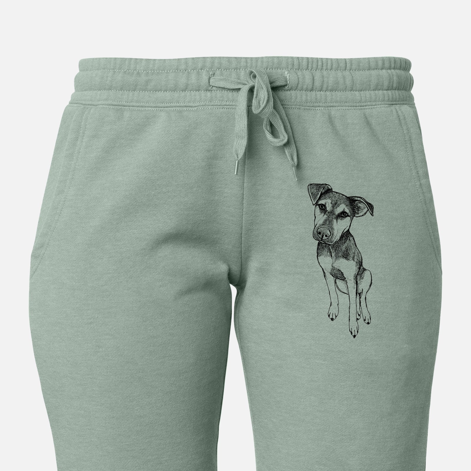 Doodled Tuesday the Mixed Breed - Women's Cali Wave Joggers