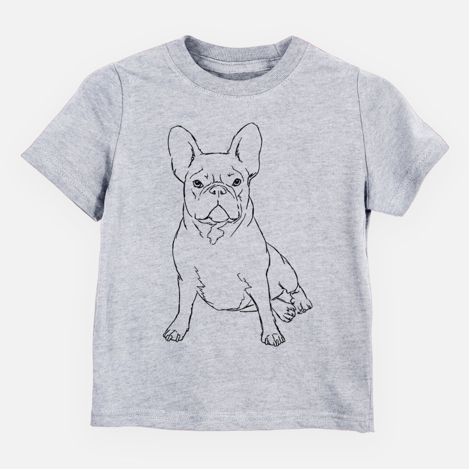 Doodled Violet the French Bulldog - Kids/Youth/Toddler Shirt