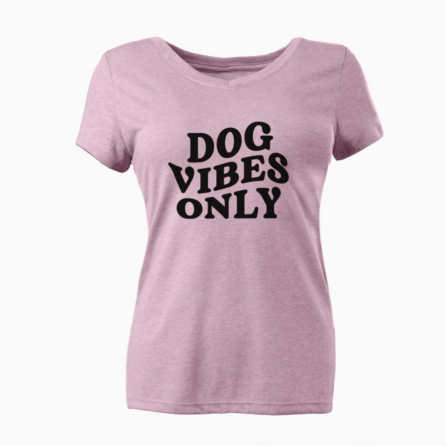 Dog Vibes Only - Women's V-neck Shirt