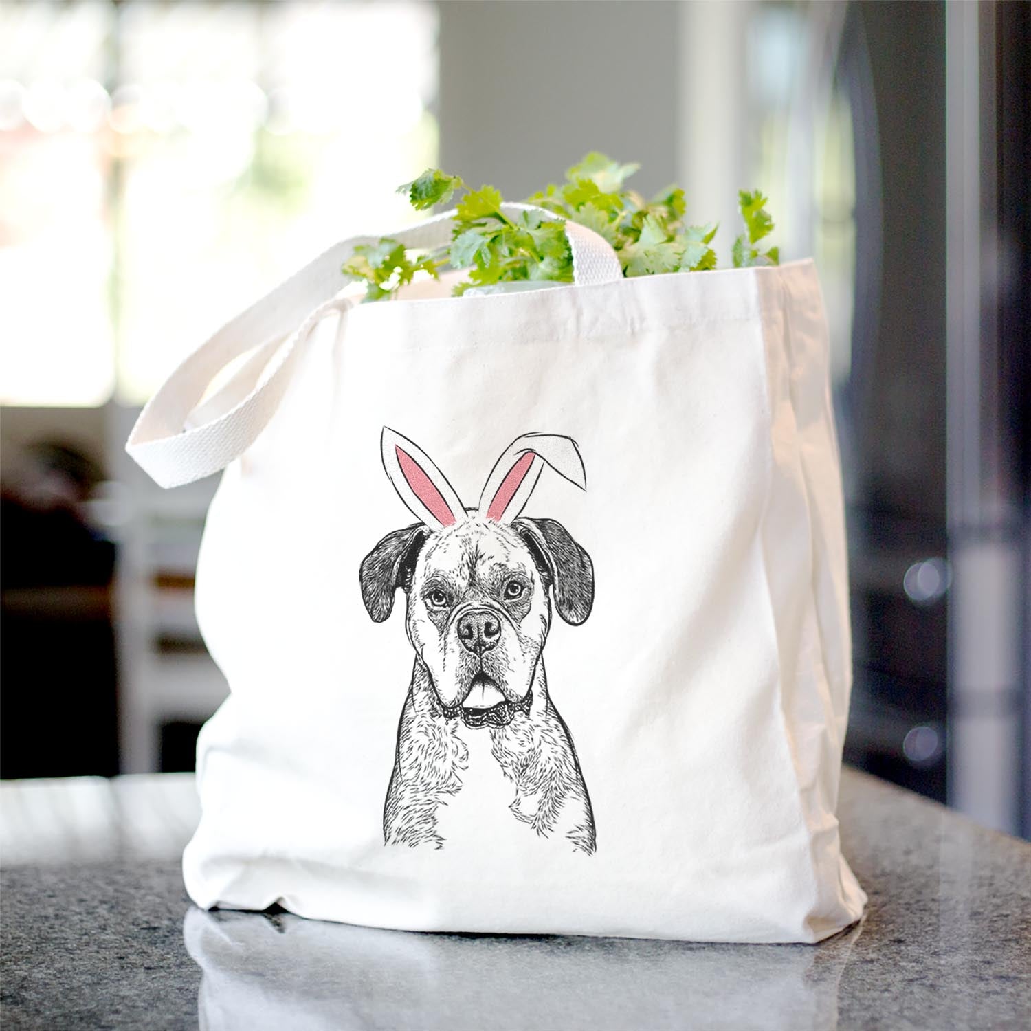 Floydie Bear the Boxer - Tote Bag