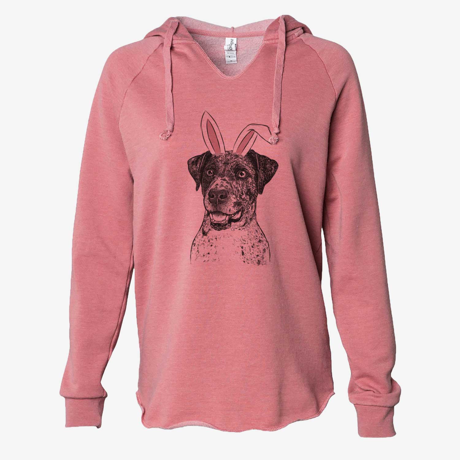 Easter Argos the Catahoula - Cali Wave Hooded Sweatshirt