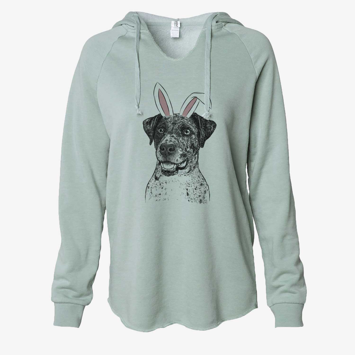 Easter Argos the Catahoula - Cali Wave Hooded Sweatshirt