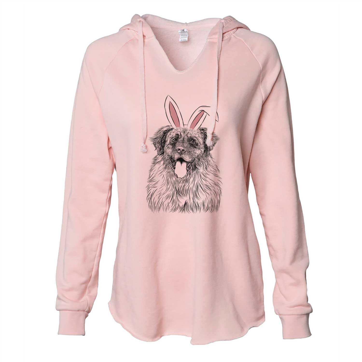 Easter Bamboo the Leonberger - Cali Wave Hooded Sweatshirt