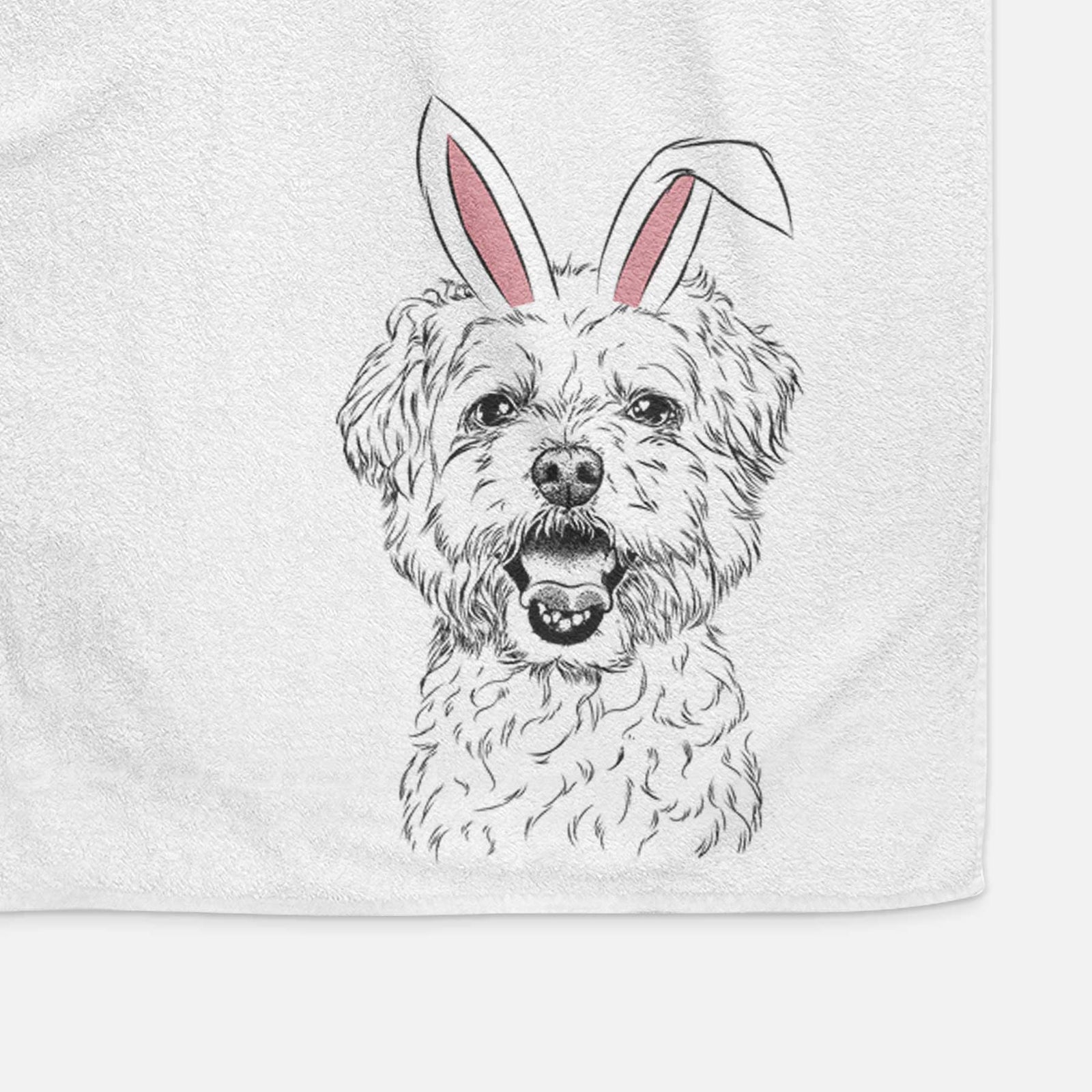 Belle the Maltipoo Decorative Hand Towel