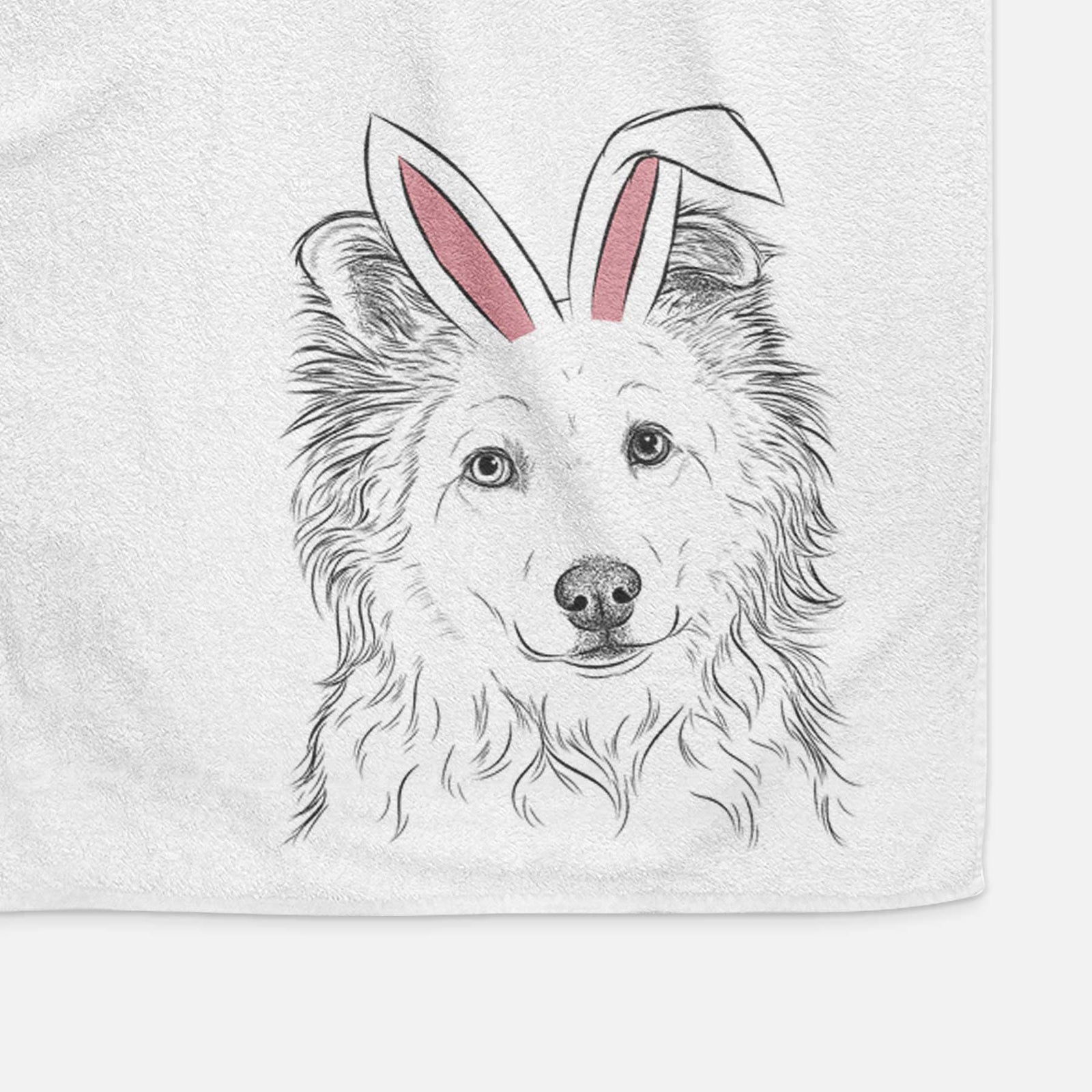 Bonsai the Mixed Breed Decorative Hand Towel