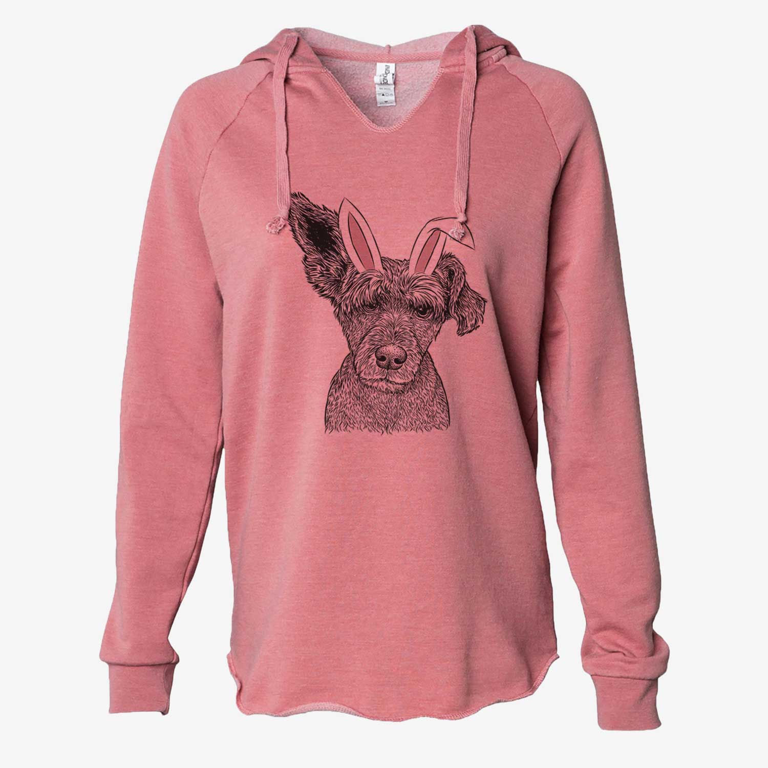 Easter Boodles the Schnauzer Mix - Cali Wave Hooded Sweatshirt
