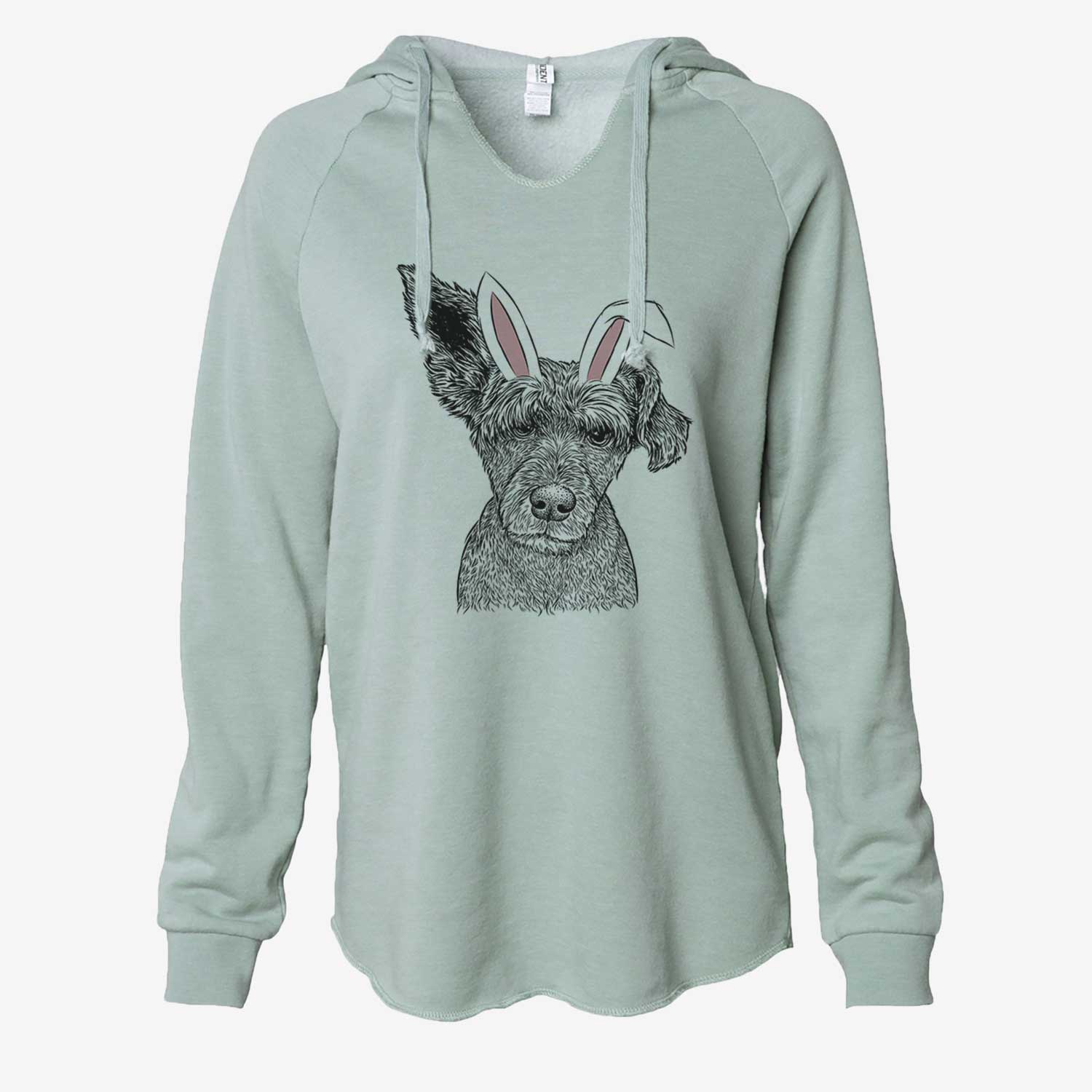 Easter Boodles the Schnauzer Mix - Cali Wave Hooded Sweatshirt