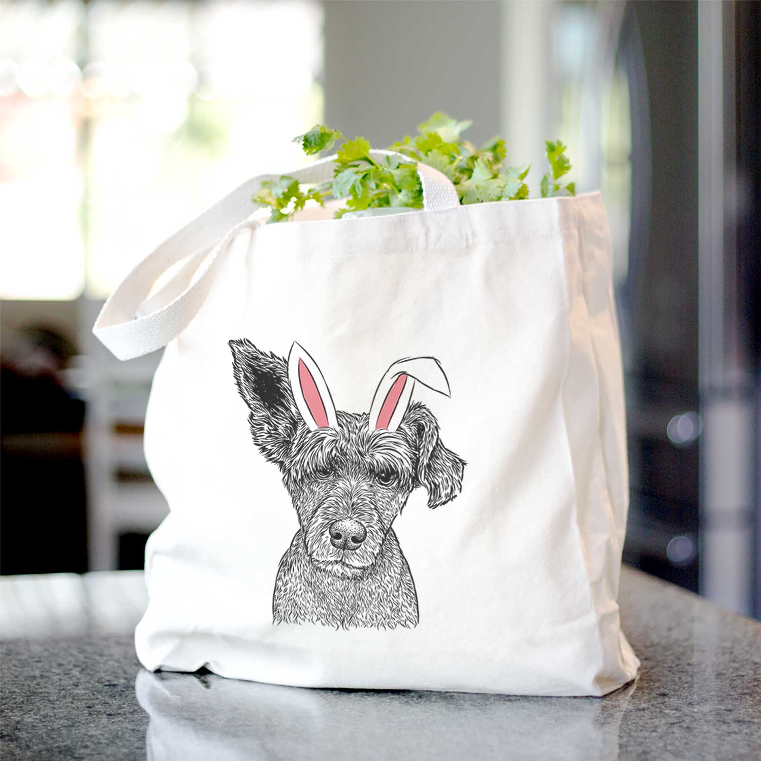 Boodles the Schnauzer Mix - Tote Bag