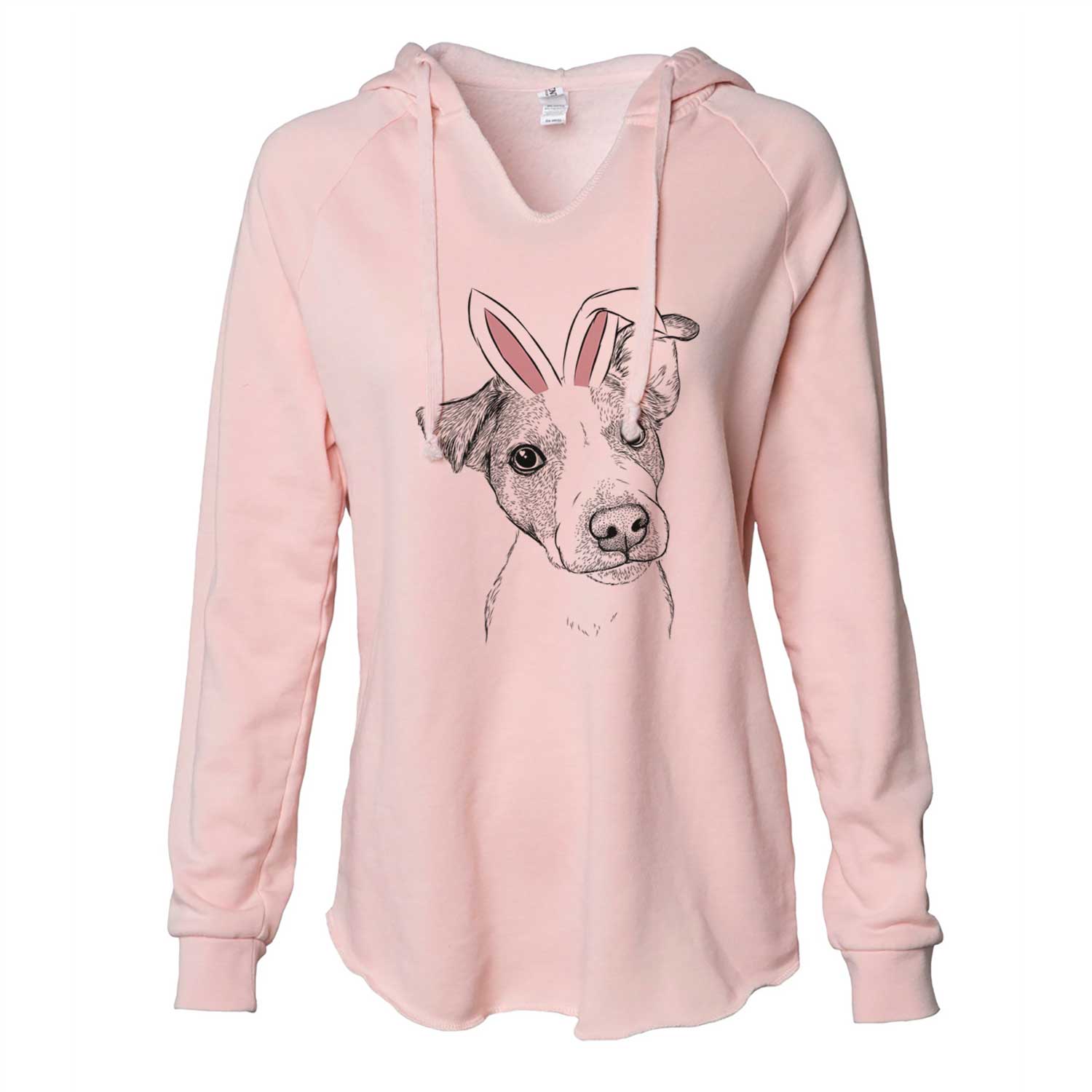 Easter Bosse the Jack Russell Terrier - Cali Wave Hooded Sweatshirt