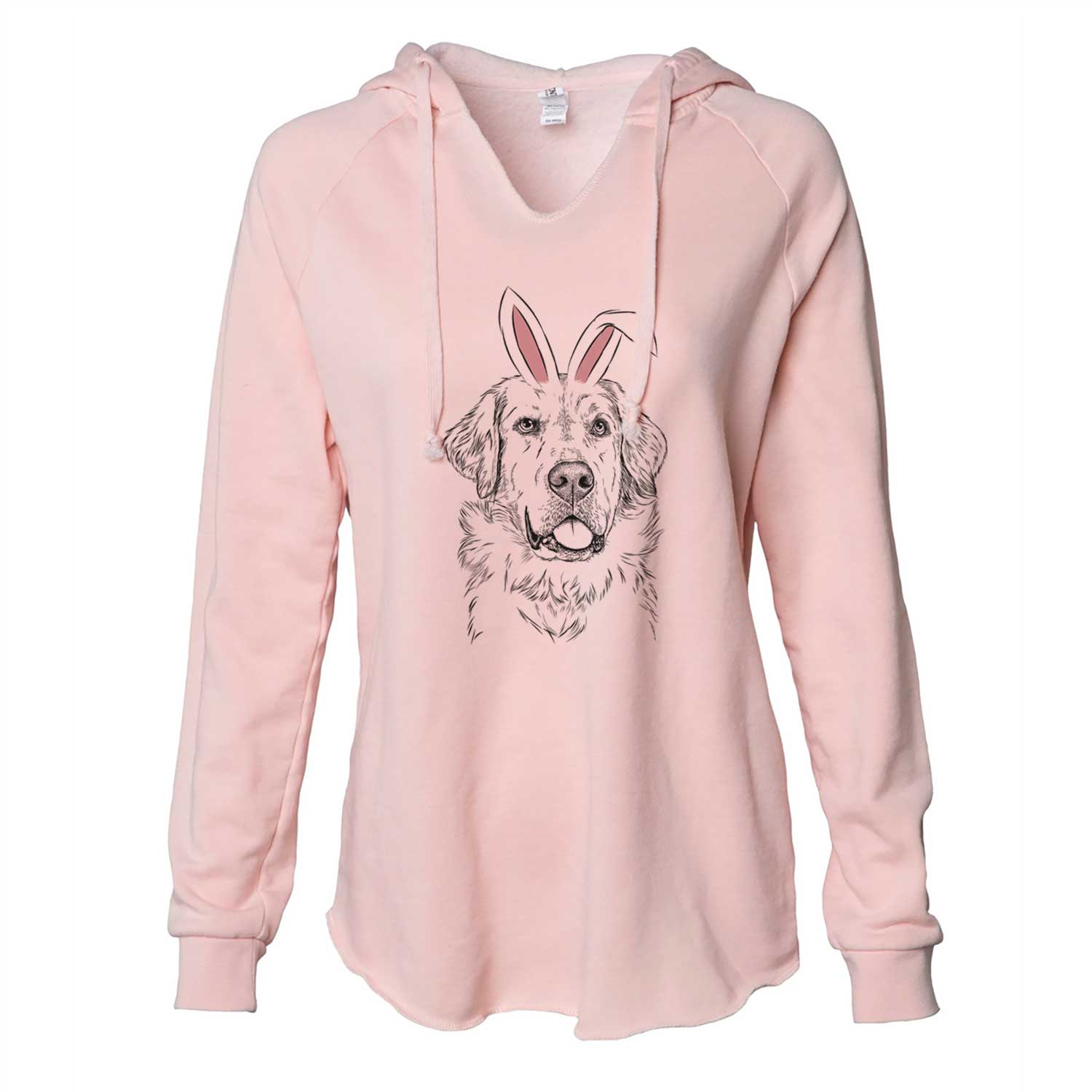 Easter Brophy the Great Pyrenees - Cali Wave Hooded Sweatshirt