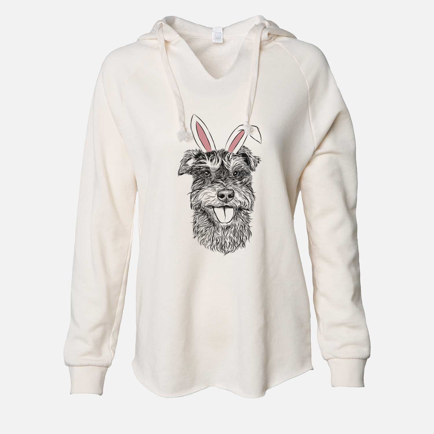 Easter Buster the Schnoodle - Cali Wave Hooded Sweatshirt