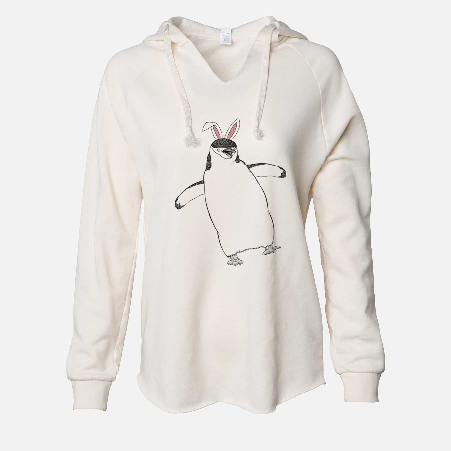 Easter Chive the Chinstrap Penguin - Cali Wave Hooded Sweatshirt