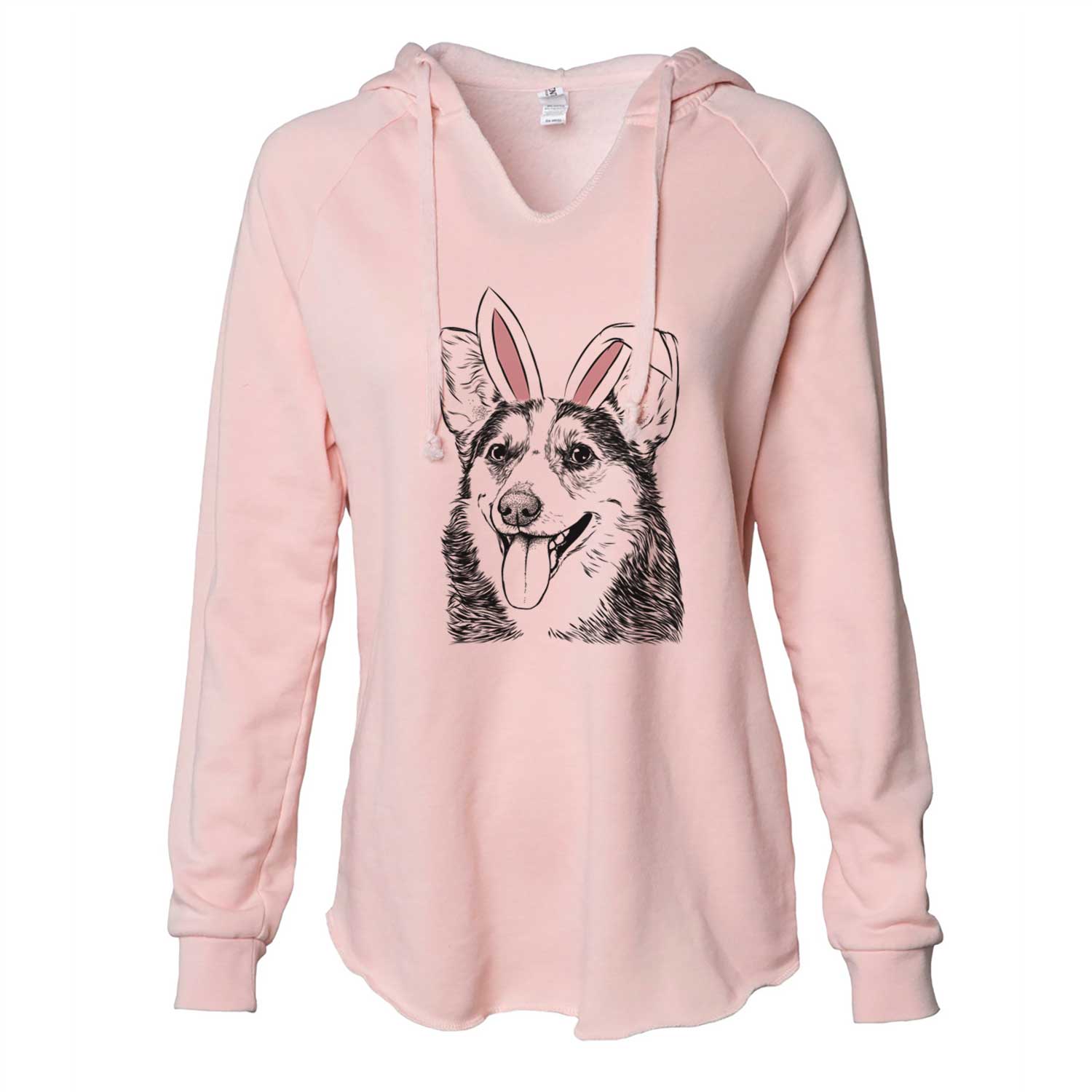 Easter Darma the Corgi - Cali Wave Hooded Sweatshirt