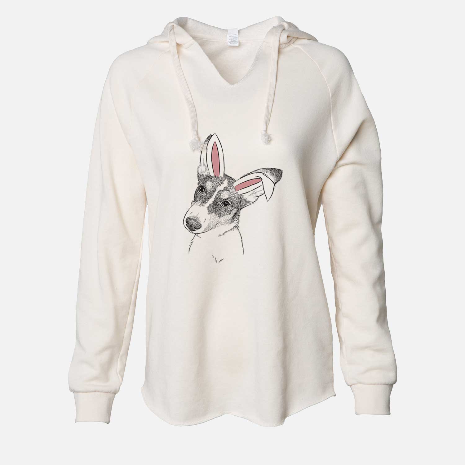 Easter Dexter the Corgi - Cali Wave Hooded Sweatshirt