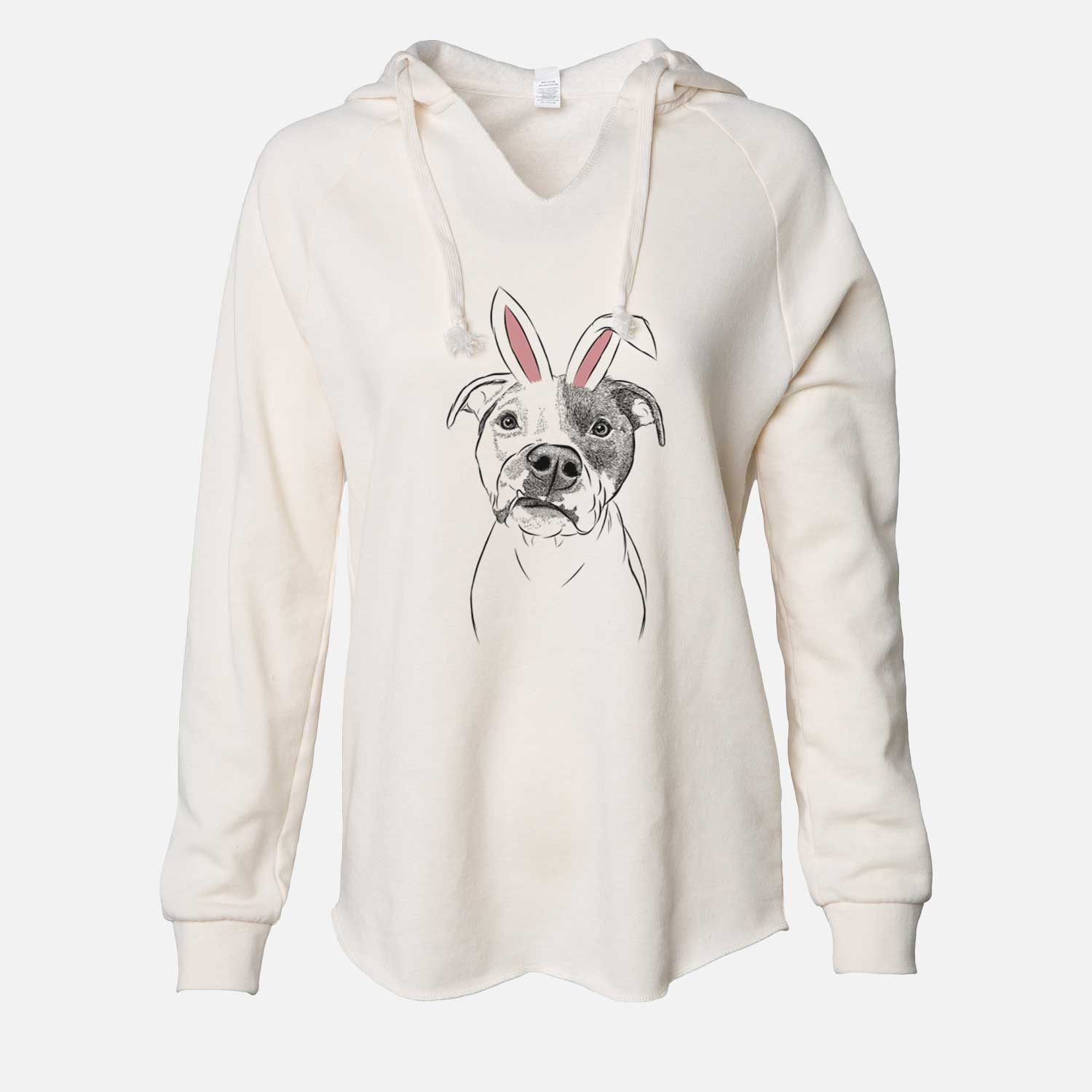 Easter Dexter the Pitbull - Cali Wave Hooded Sweatshirt