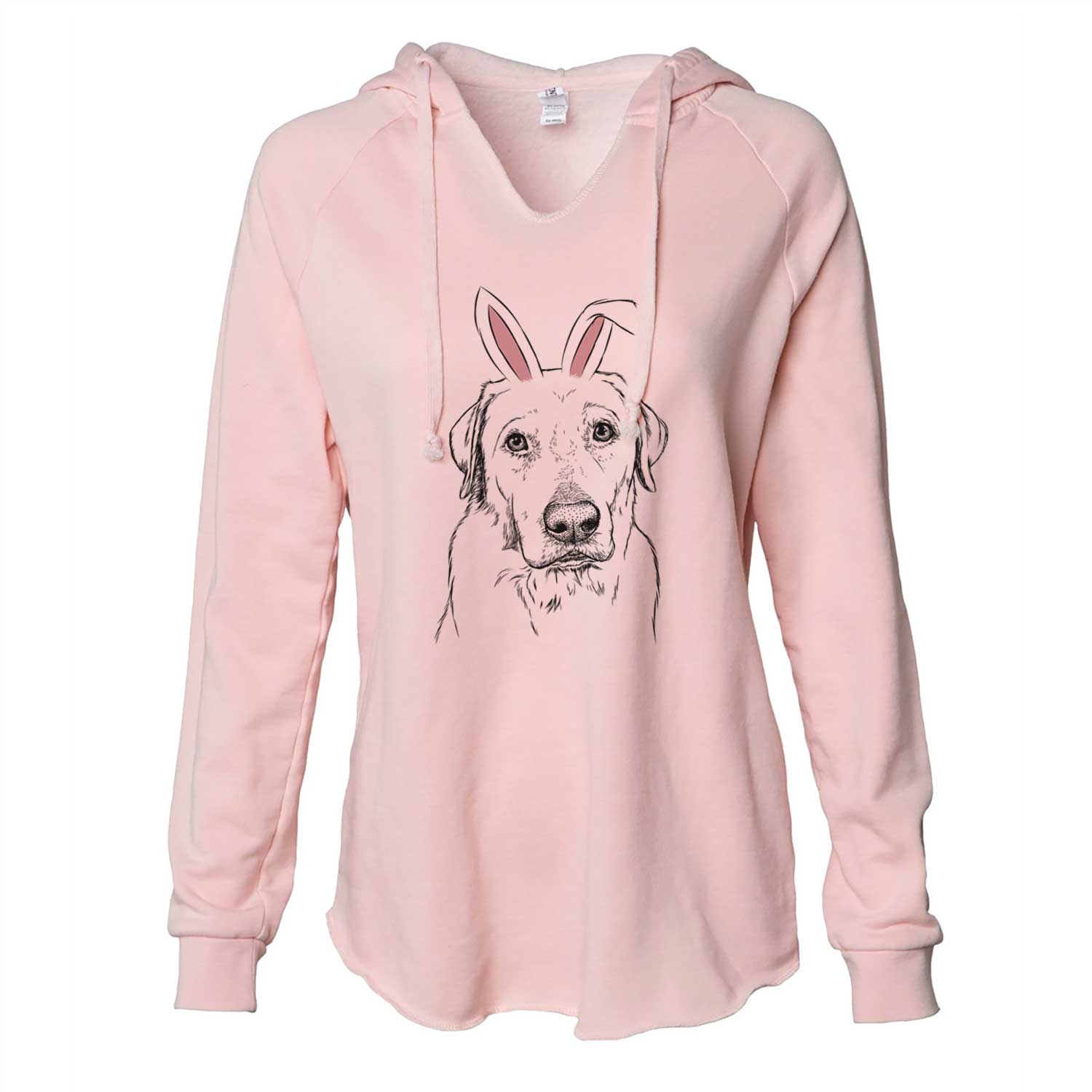 Easter Duke the Yellow Lab - Cali Wave Hooded Sweatshirt