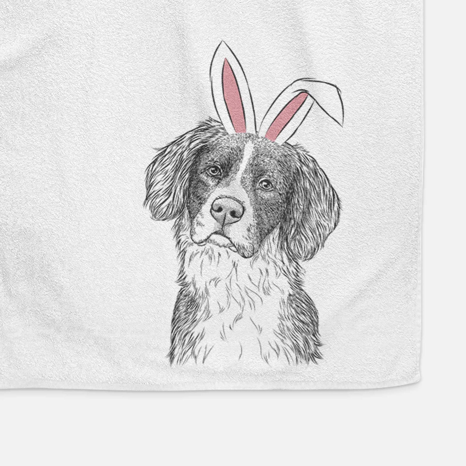 Dulce the Drentsche Patrijshond Decorative Hand Towel