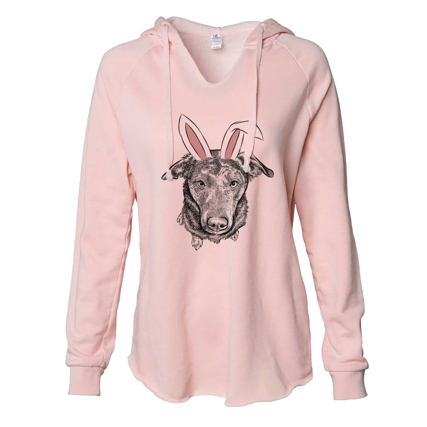 Easter Echo the Pitbull Beagle Mix - Cali Wave Hooded Sweatshirt