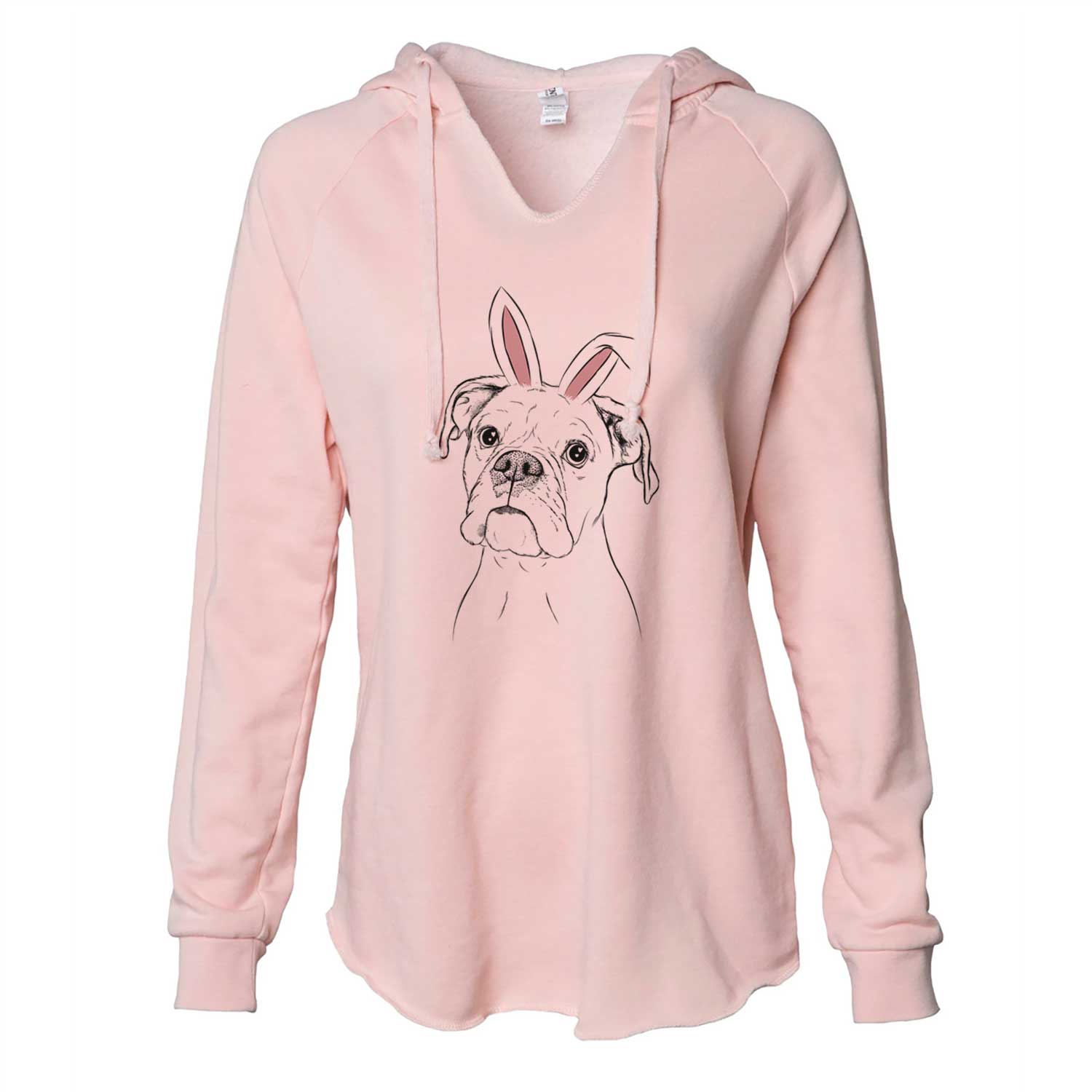 Easter Ellie the Boxer - Cali Wave Hooded Sweatshirt