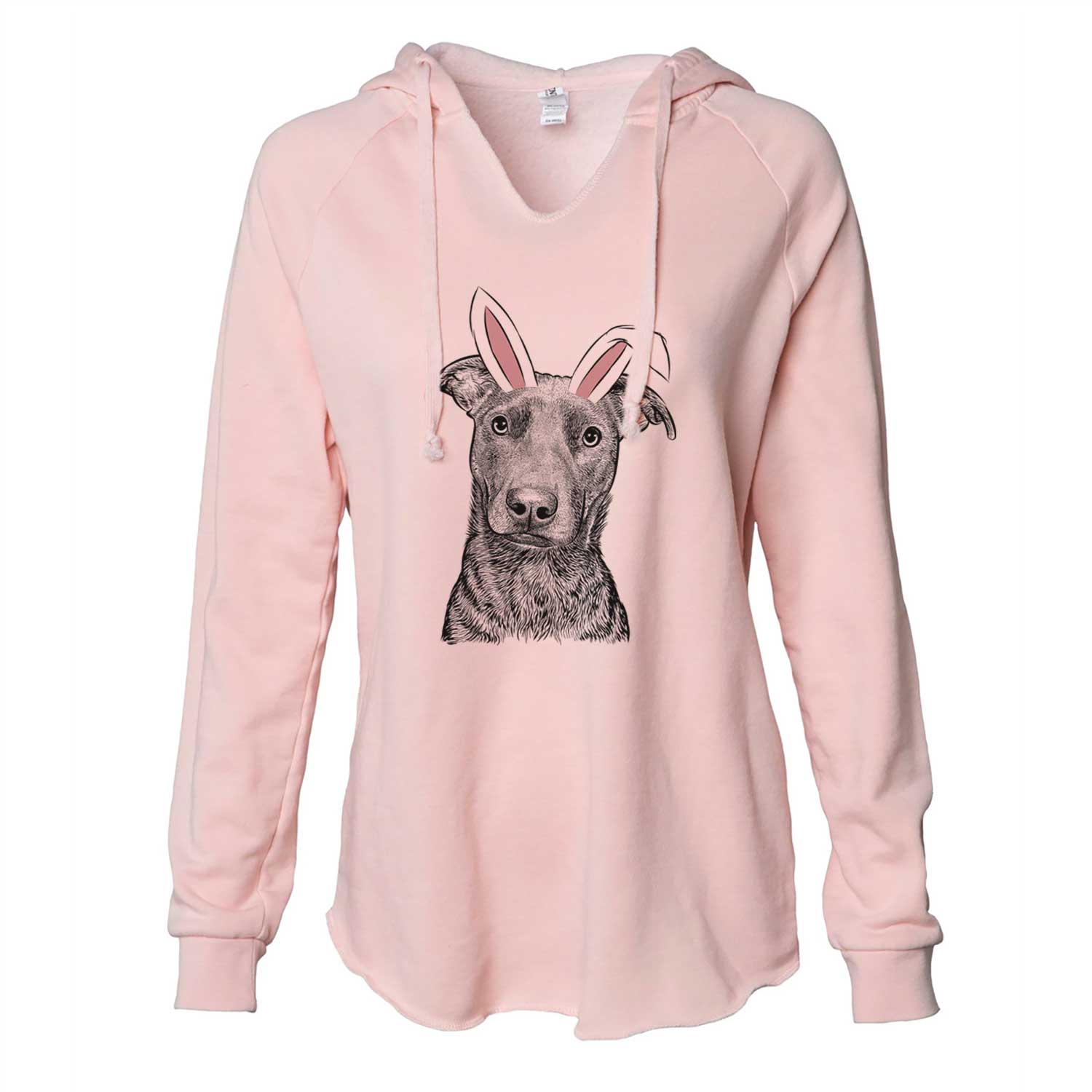 Easter Embyr the Mixed Breed - Cali Wave Hooded Sweatshirt