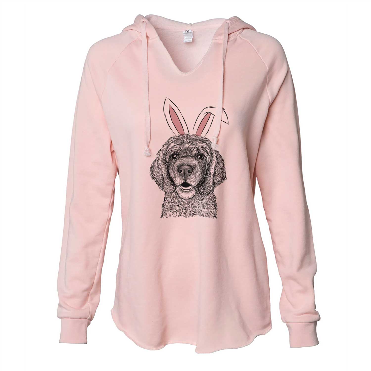Easter Fannie Mae the Cocker Spaniel - Cali Wave Hooded Sweatshirt