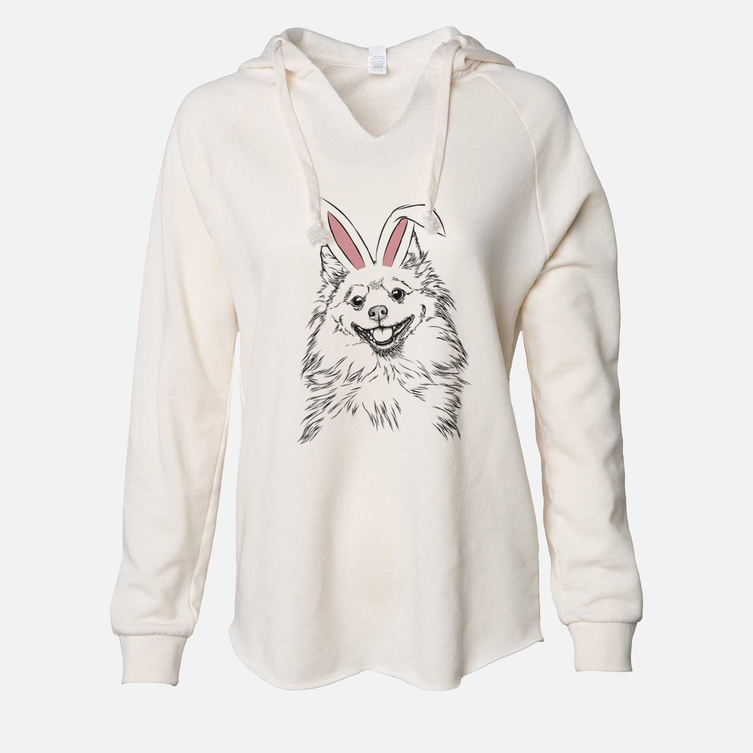 Easter Fibi the Spitz - Cali Wave Hooded Sweatshirt