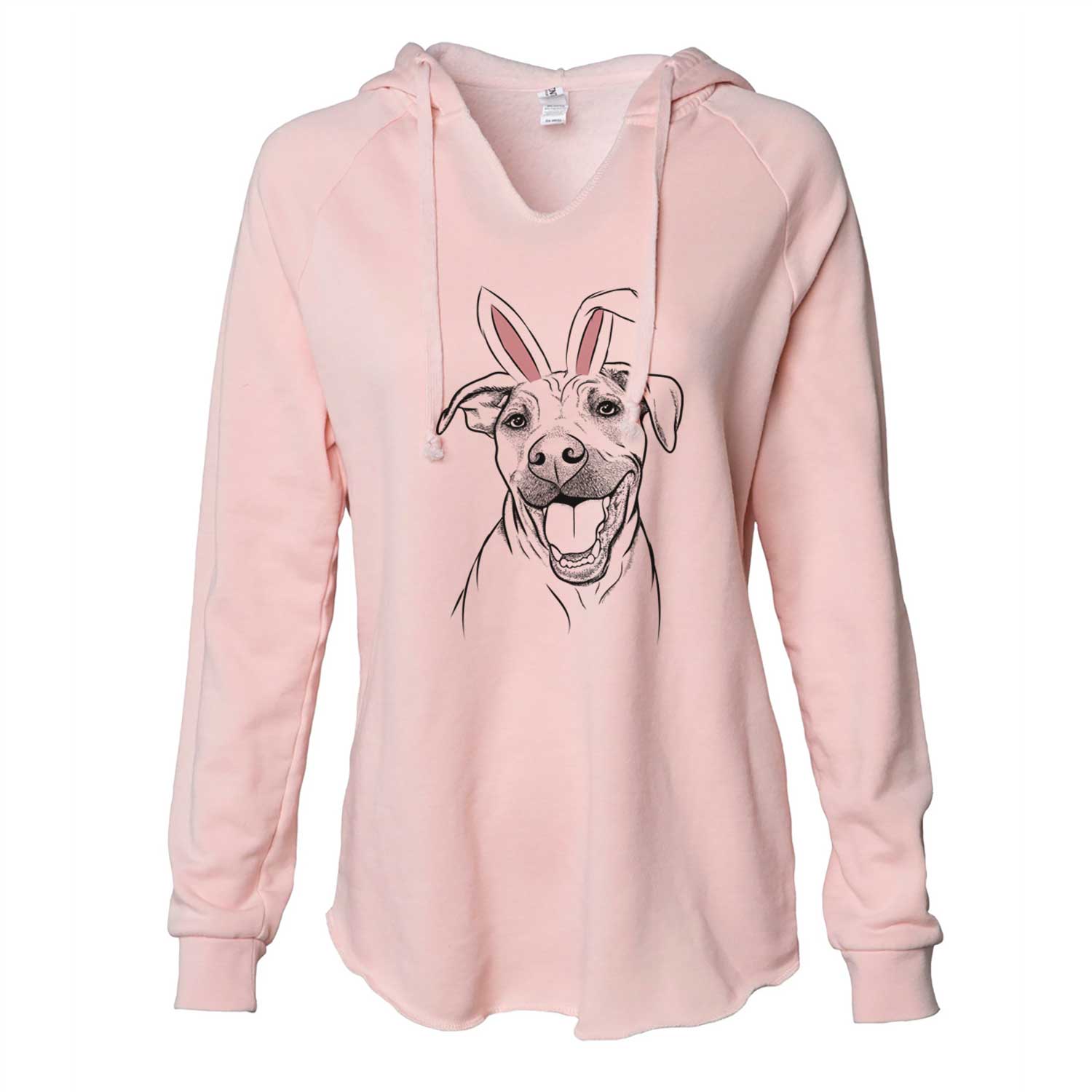 Easter Finn the Hound Mix - Cali Wave Hooded Sweatshirt