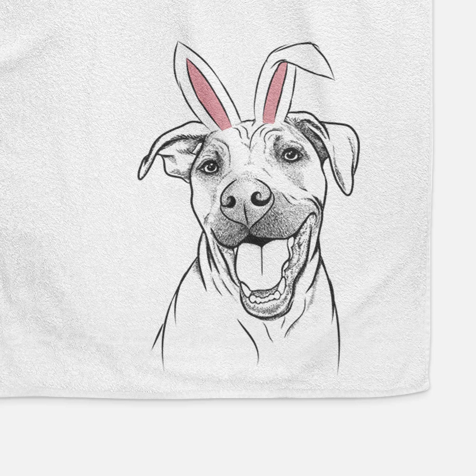 Finn the Hound Mix Decorative Hand Towel