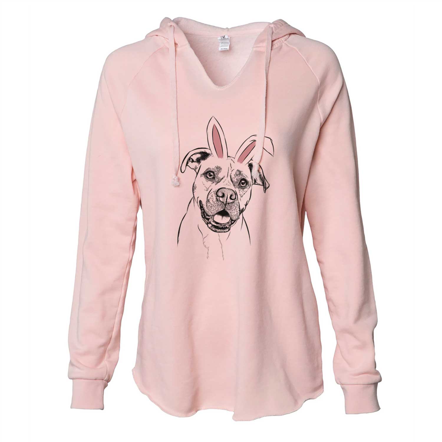 Easter Frankie Tankie the Boxer Mix - Cali Wave Hooded Sweatshirt