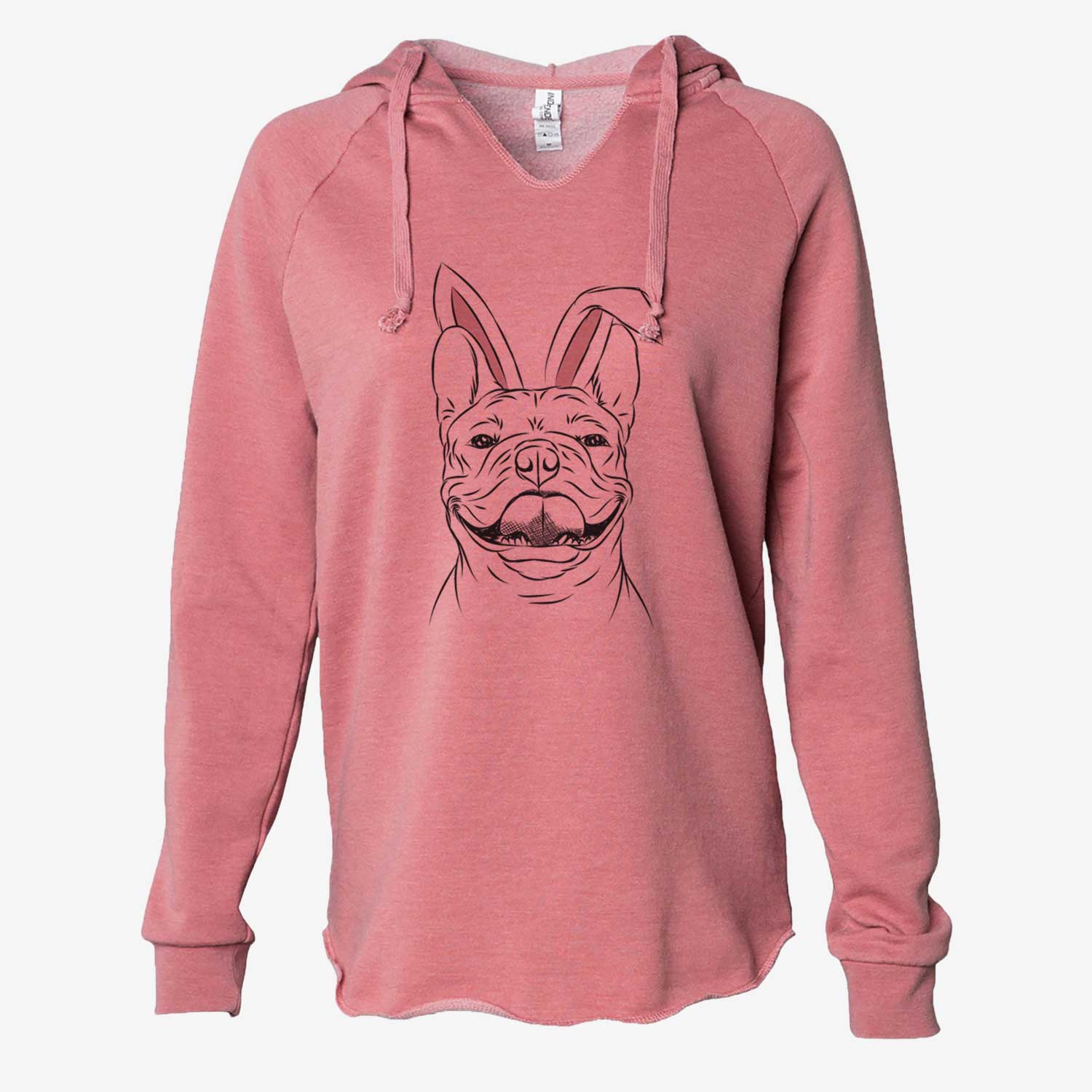 Easter Gaston the French Bulldog - Cali Wave Hooded Sweatshirt