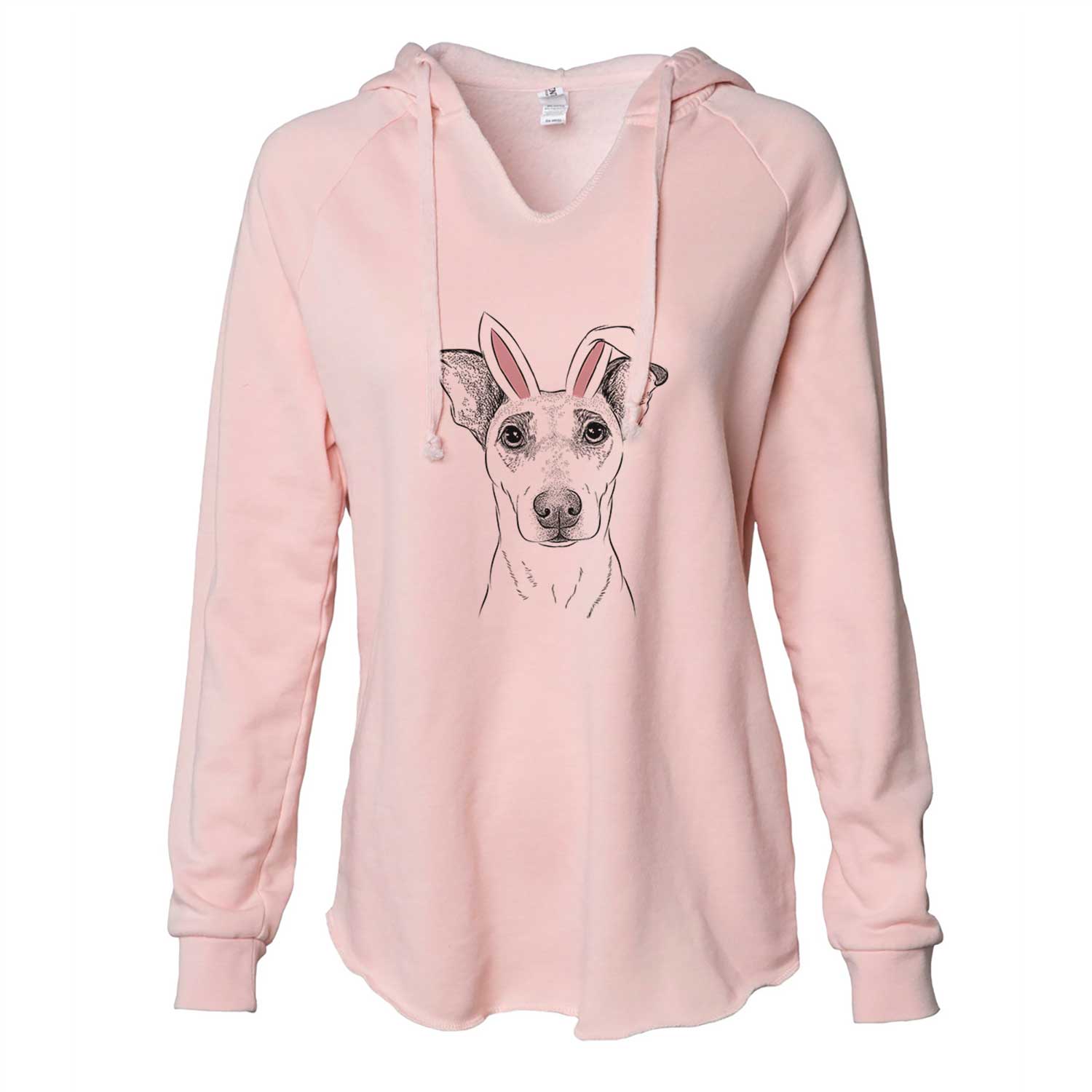 Easter Georgie Rat the Terrier Mix - Cali Wave Hooded Sweatshirt