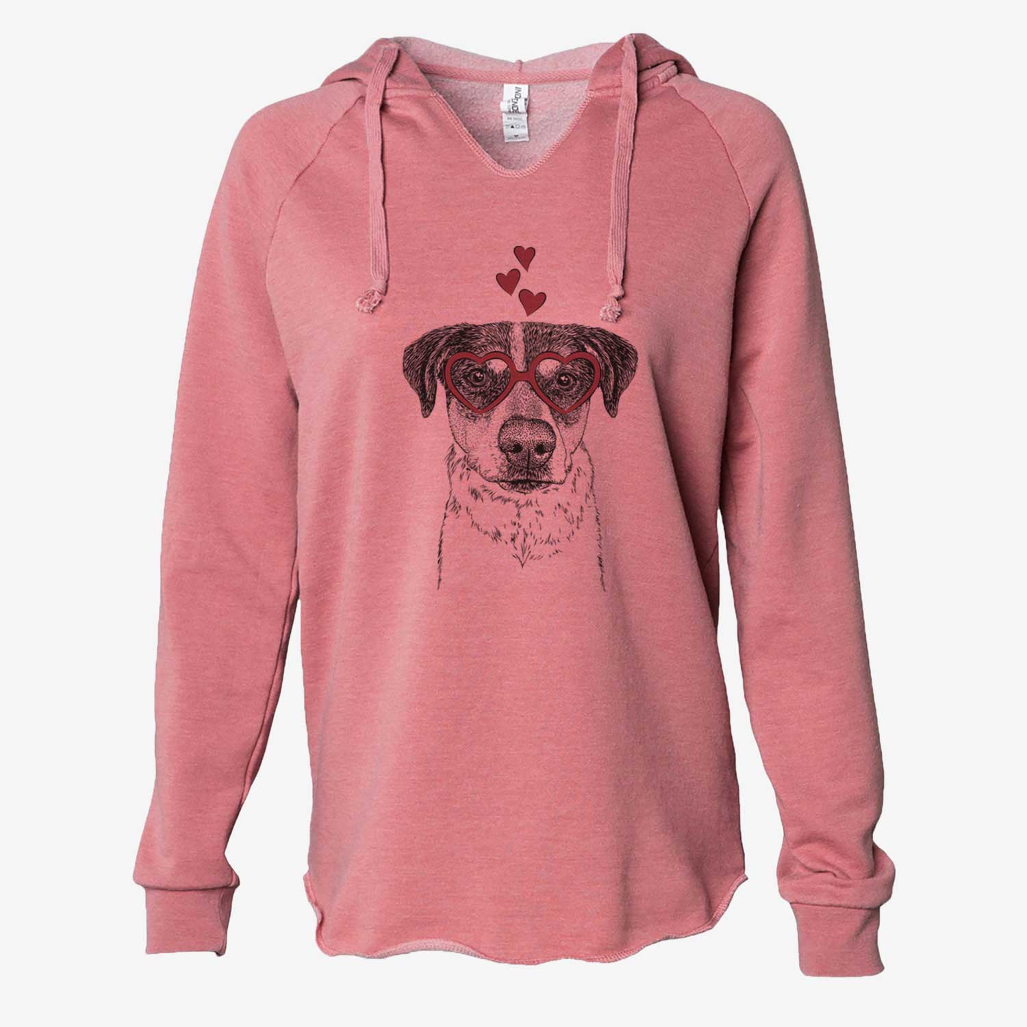 Easter Gertrude the Mixed Breed - Cali Wave Hooded Sweatshirt