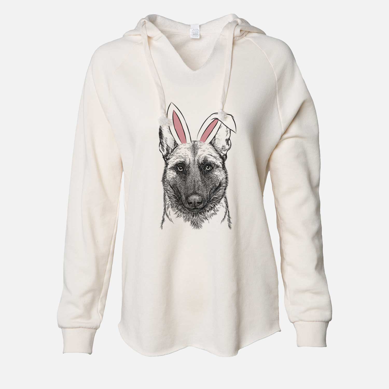Easter Gunther the Belgian Malinois - Cali Wave Hooded Sweatshirt