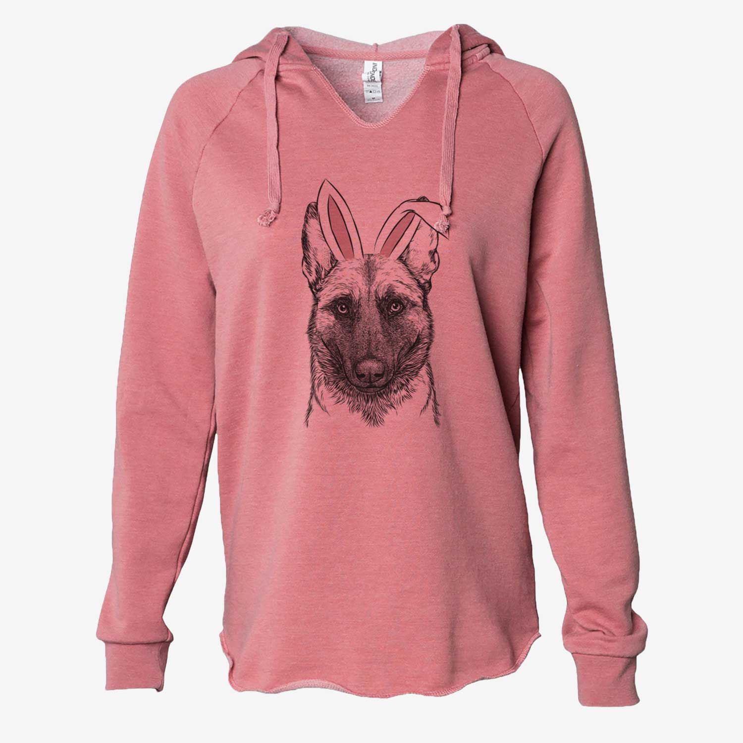 Easter Gunther the Belgian Malinois - Cali Wave Hooded Sweatshirt