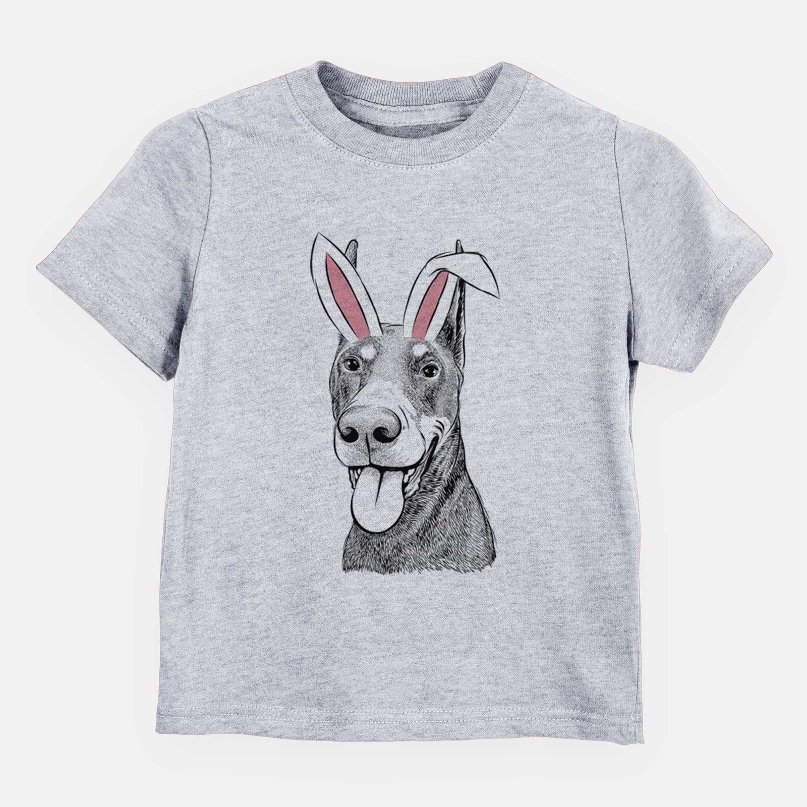 Easter Happy Sunny the Doberman Pinscher - Kids/Youth/Toddler Shirt