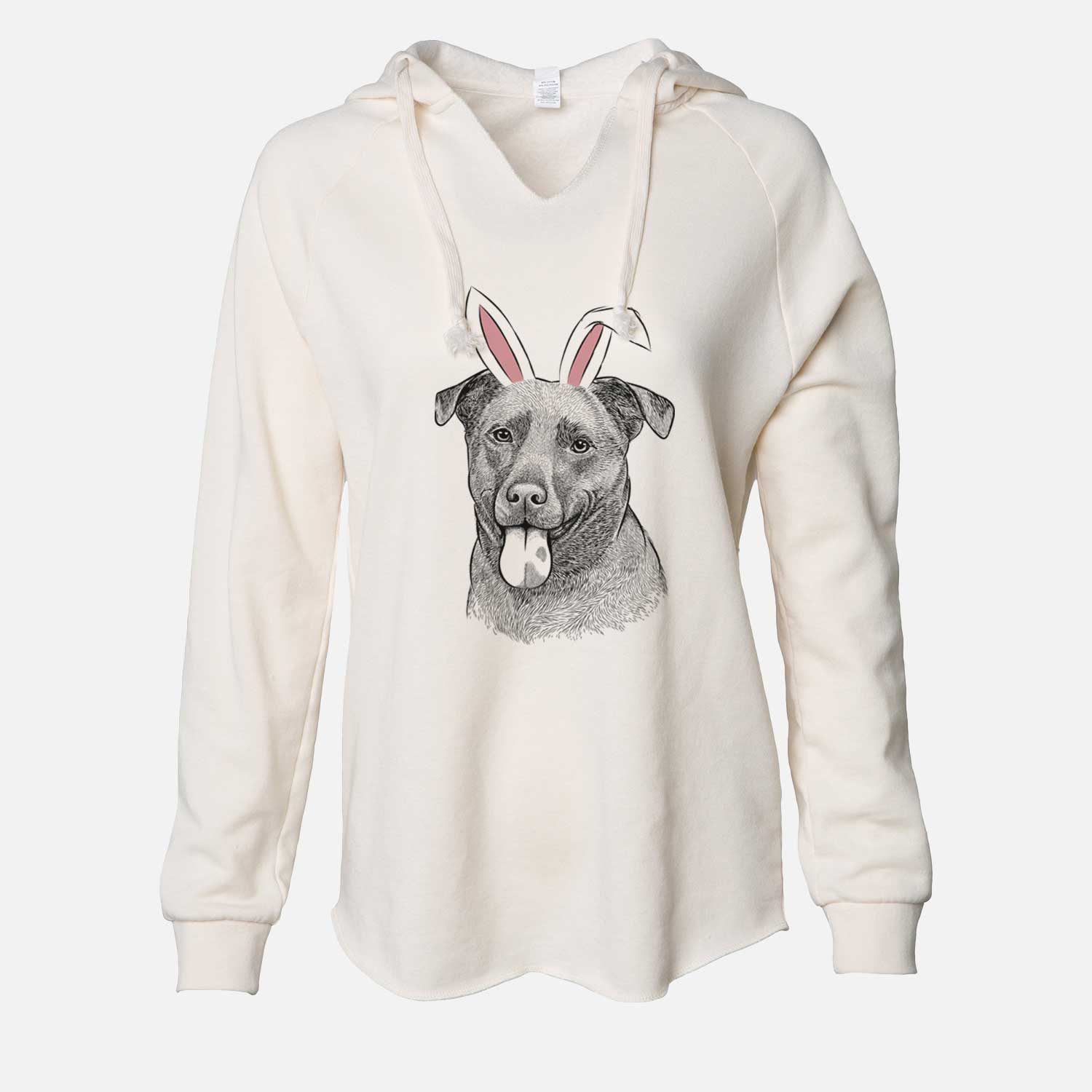 Easter Harbor the Mixed Breed - Cali Wave Hooded Sweatshirt