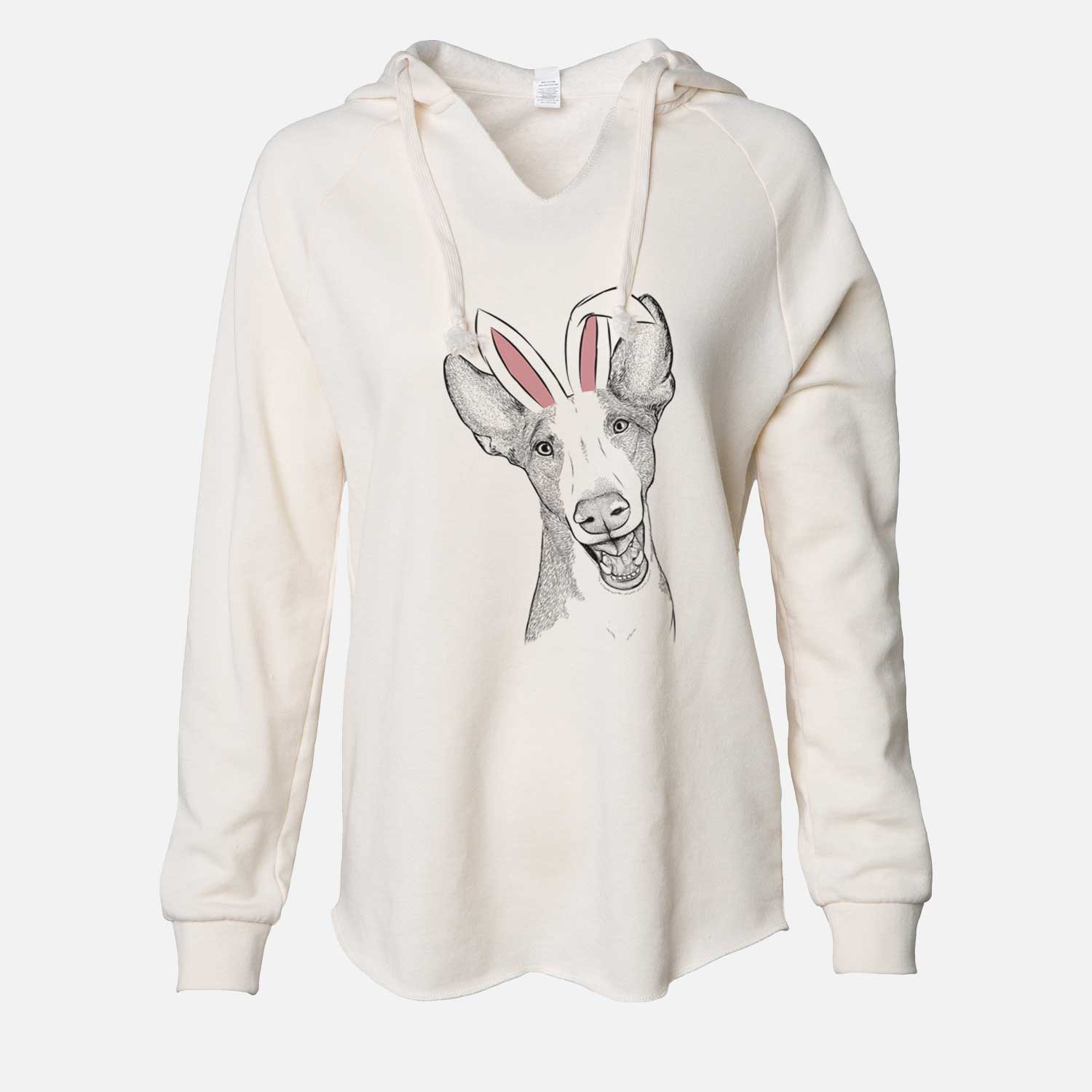 Easter Havok the Ibizan Hound - Cali Wave Hooded Sweatshirt