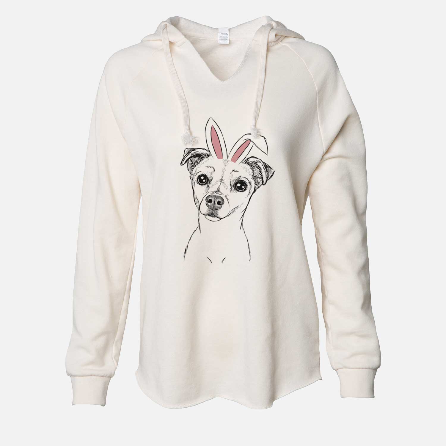 Easter Izzy the Chiweenie - Cali Wave Hooded Sweatshirt