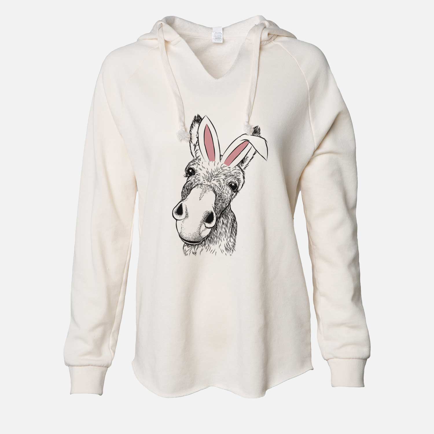 Easter Jenny the Donkey - Cali Wave Hooded Sweatshirt